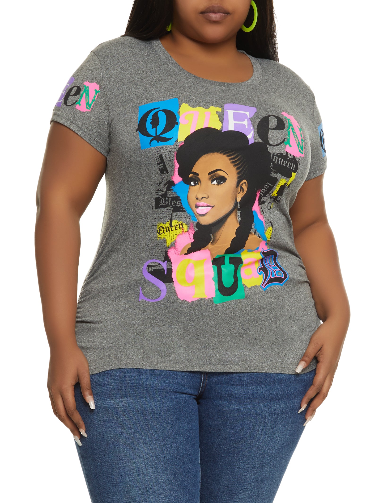 plus size queen shirt