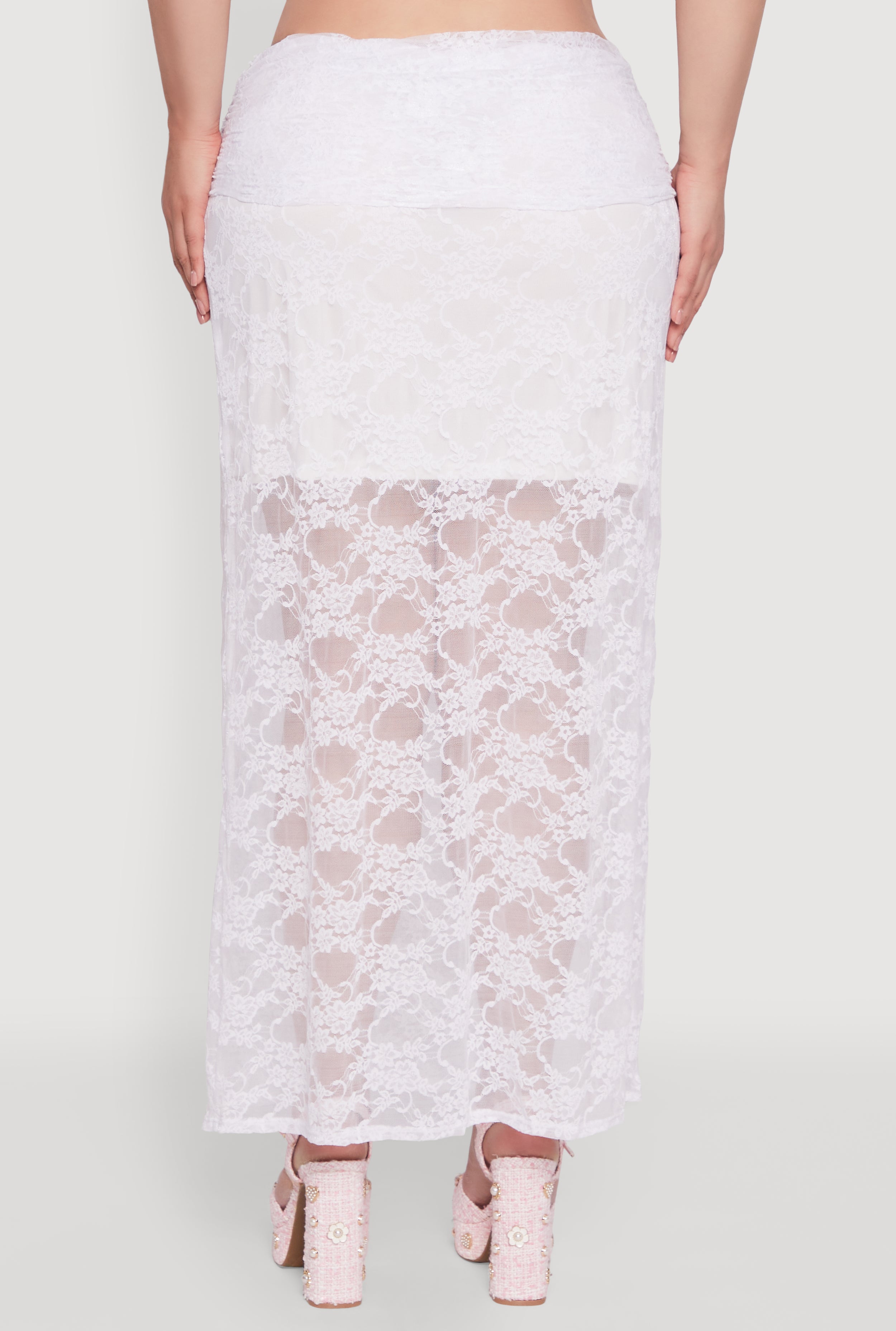 【INCHANT ME】Veil Tie Banding Flared Skirt Tie Flare Maxi Skirt | Love, Bonito US