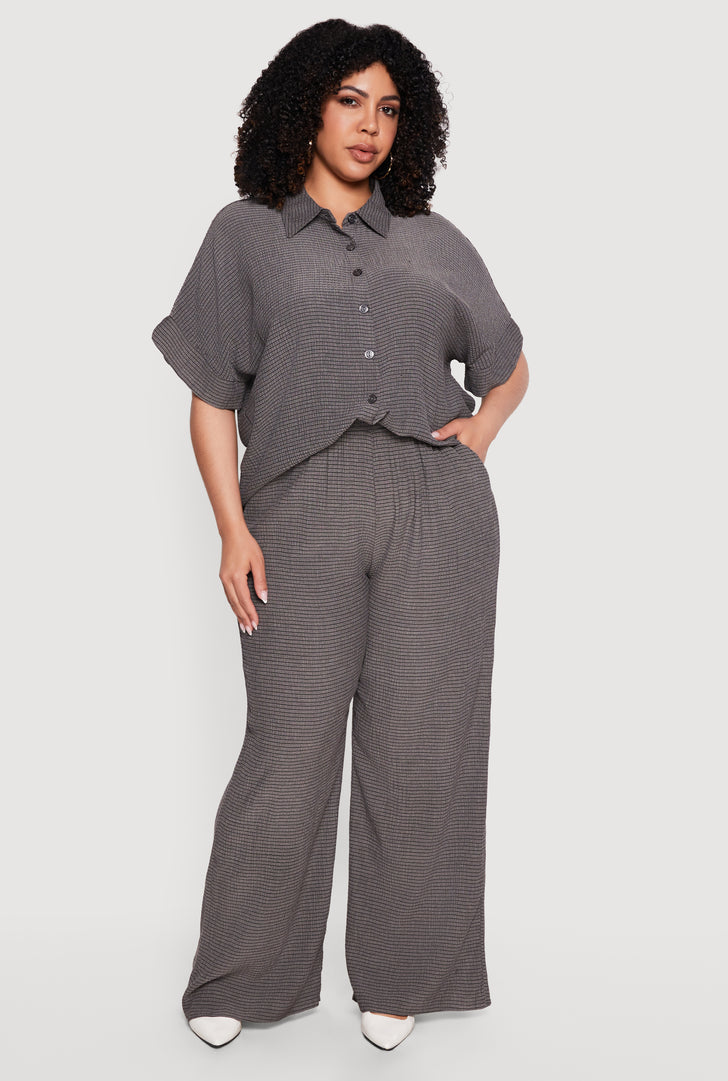 Plus Size Grey Pants | Everyday Low Prices | Rainbow