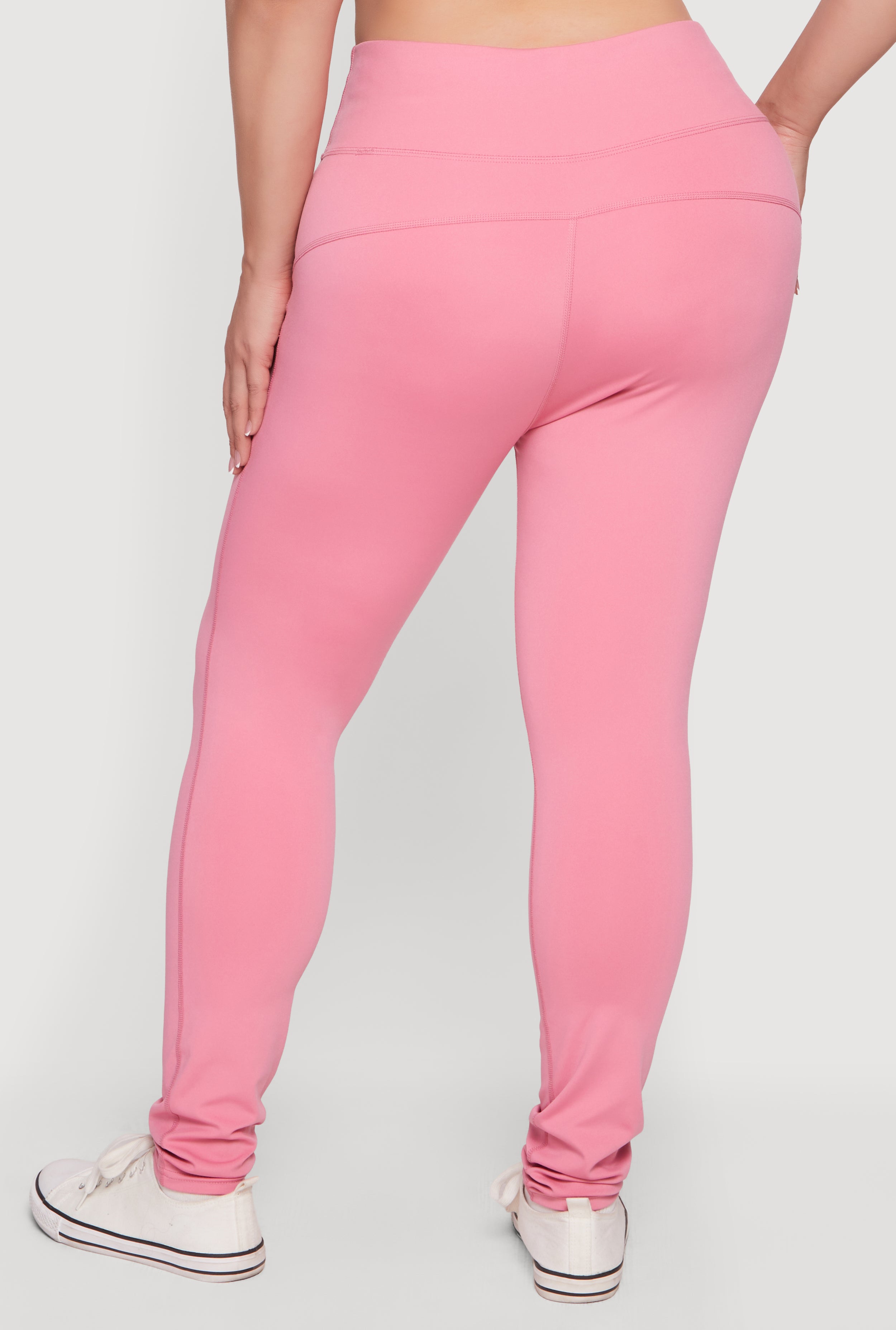 Plus Size Wide Waist Yoga Leggings