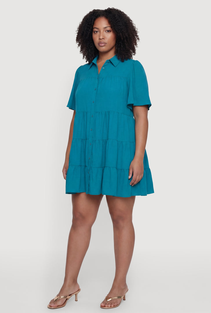 Plus Size Blue Dresses | Everyday Low Prices | Rainbow Plus Size Blue Dresses | Everyday Low Prices | Rainbow