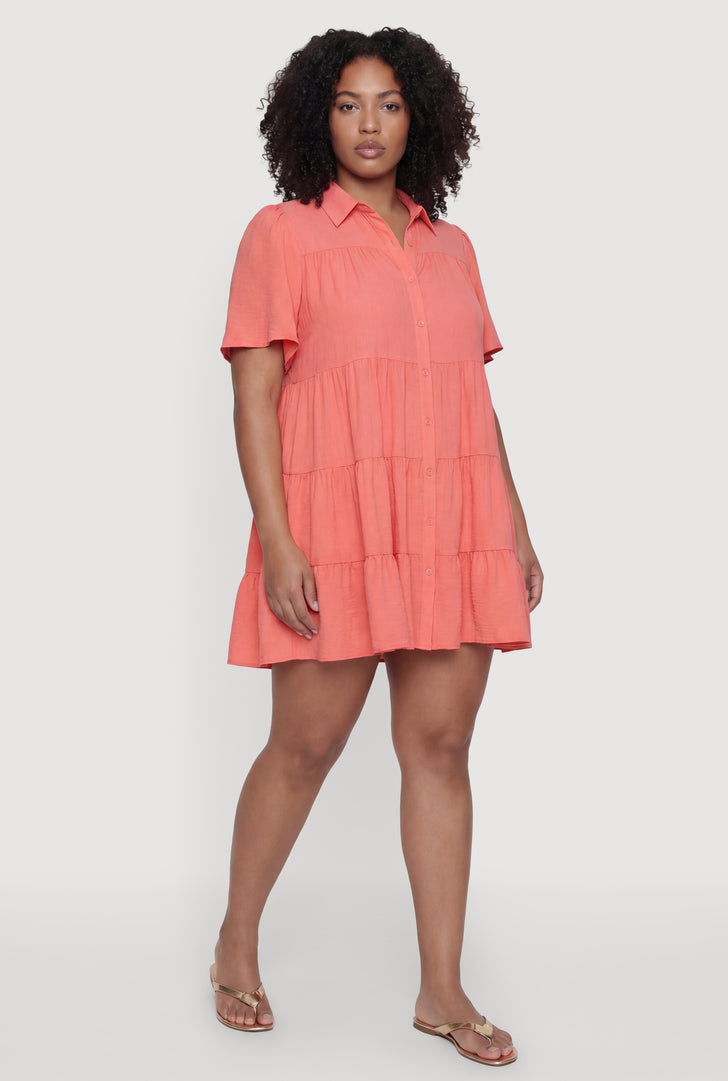 Plus Size Pink Dresses | Everyday Low Prices | Rainbow Plus Size Pink Dresses | Everyday Low Prices | Rainbow