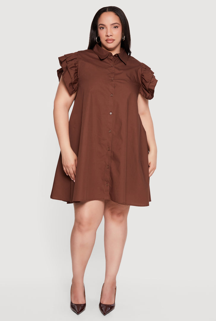 Plus Size Shirt Dresses | Everyday Low Prices | Rainbow Plus Size Shirt Dresses | Everyday Low Prices | Rainbow