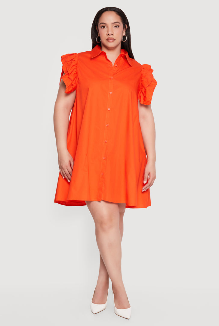 Plus Size Orange Dresses | Everyday Low Prices | Rainbow Plus Size Orange Dresses | Everyday Low Prices | Rainbow