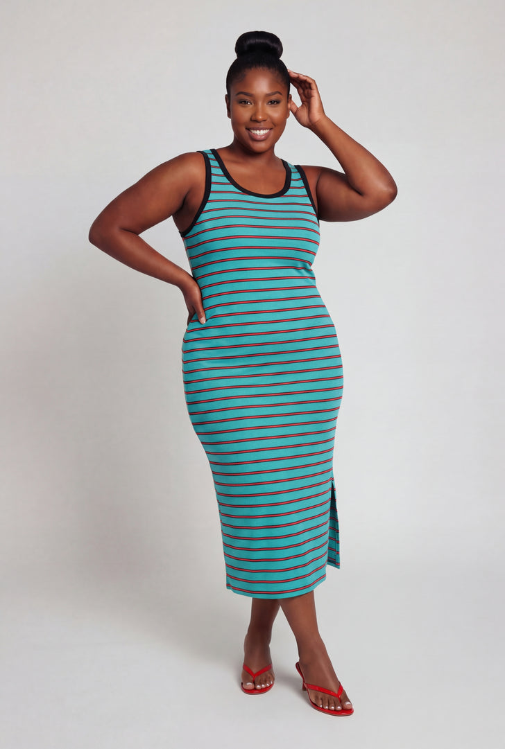 Green Casual Tank Dresses | Rainbow Shops Green Casual Tank Dresses | Rainbow Shops