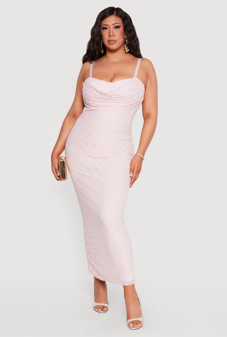 plus size lace dress Plus Laced With Curves Dress main image 0