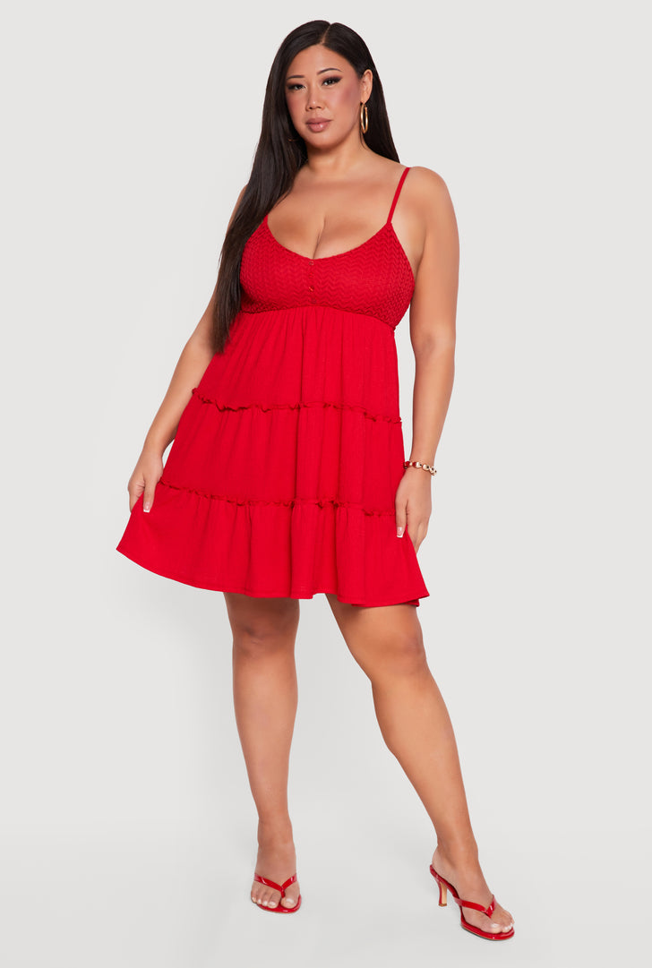 Plus Size Red Dresses | Everyday Low Prices | Rainbow Plus Size Red Dresses | Everyday Low Prices | Rainbow