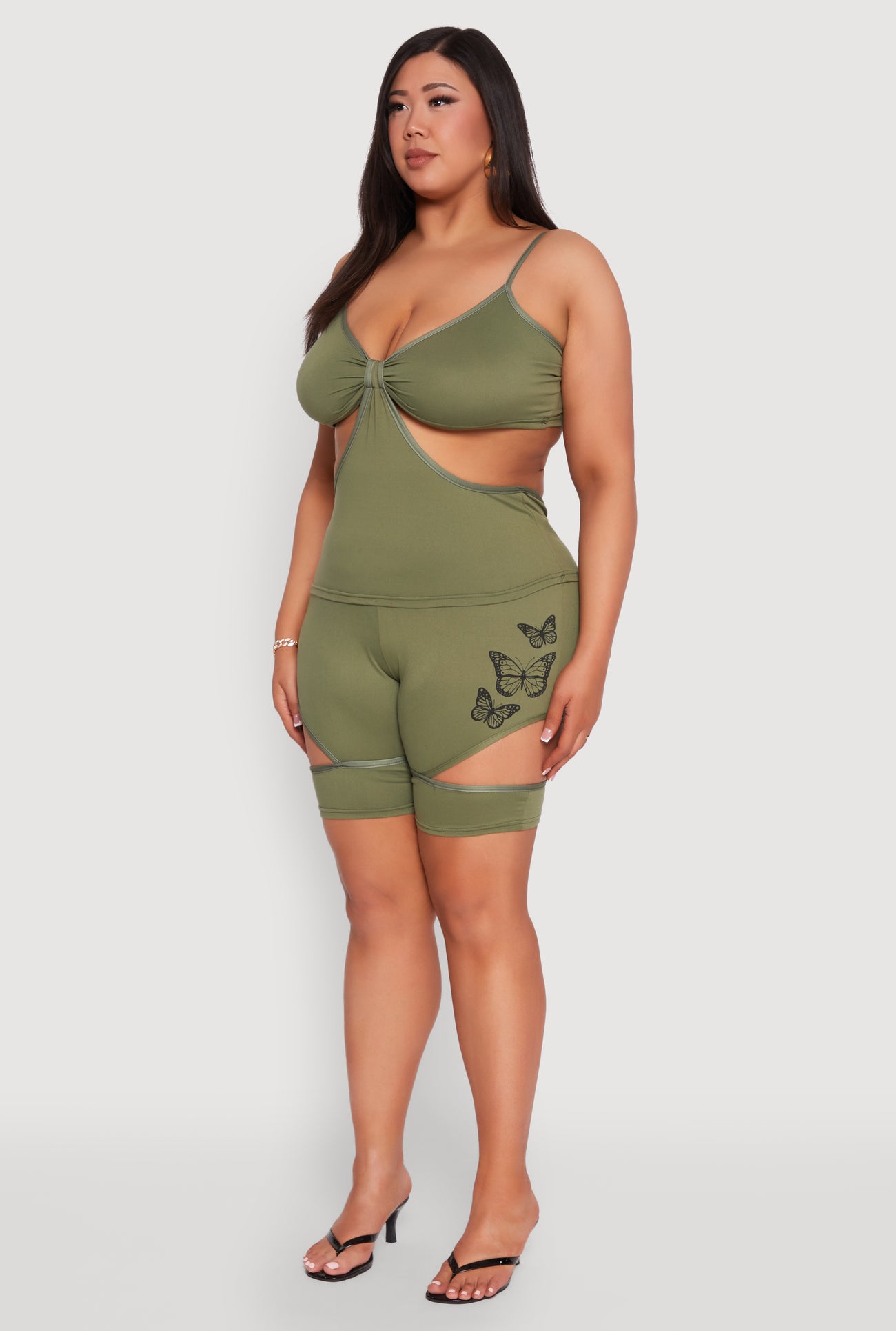 Plus Size Cut Out Cami