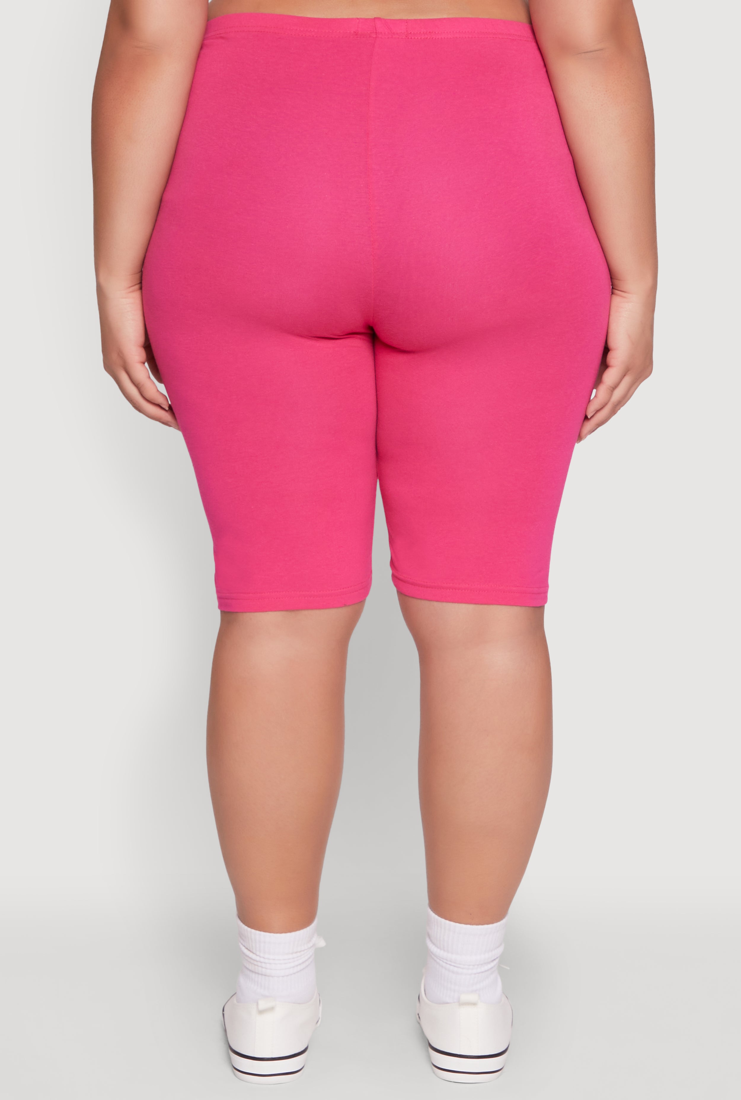 Plus Size Brooklyn New York Biker Shorts