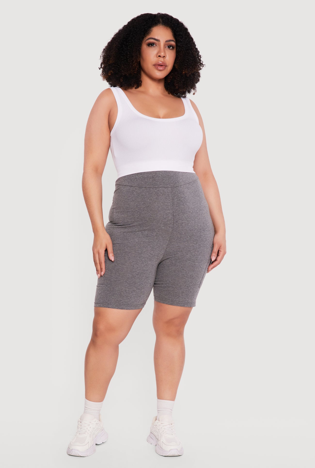 Plus Size Cargo Bike Shorts Plus Size Cargo Bike Shorts