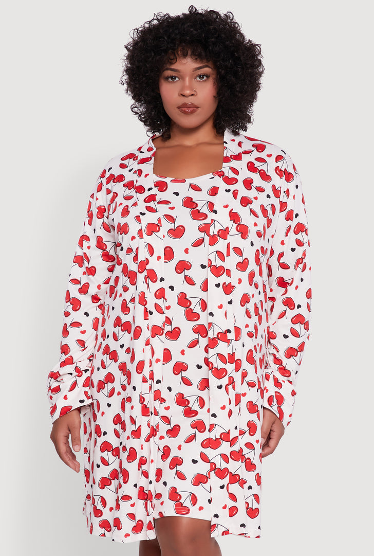 Plus Size V-Day Pajamas | Everyday Low Prices | Rainbow Plus Size V-Day Pajamas | Everyday Low Prices | Rainbow