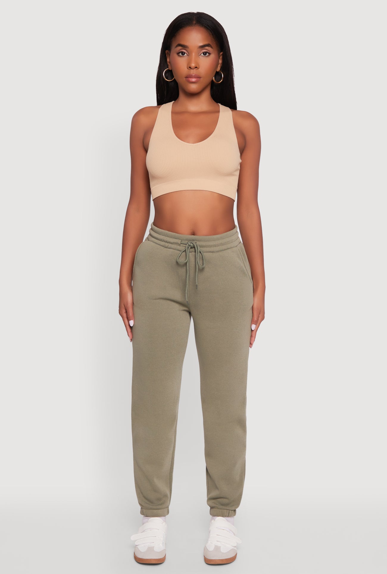 Fleece Sweatpants with Pockets