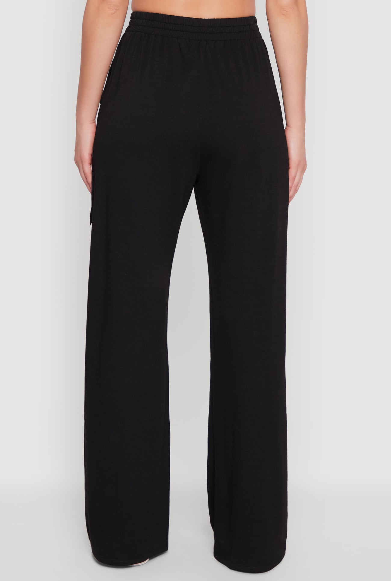 Color Block Wide Leg Sweatpants