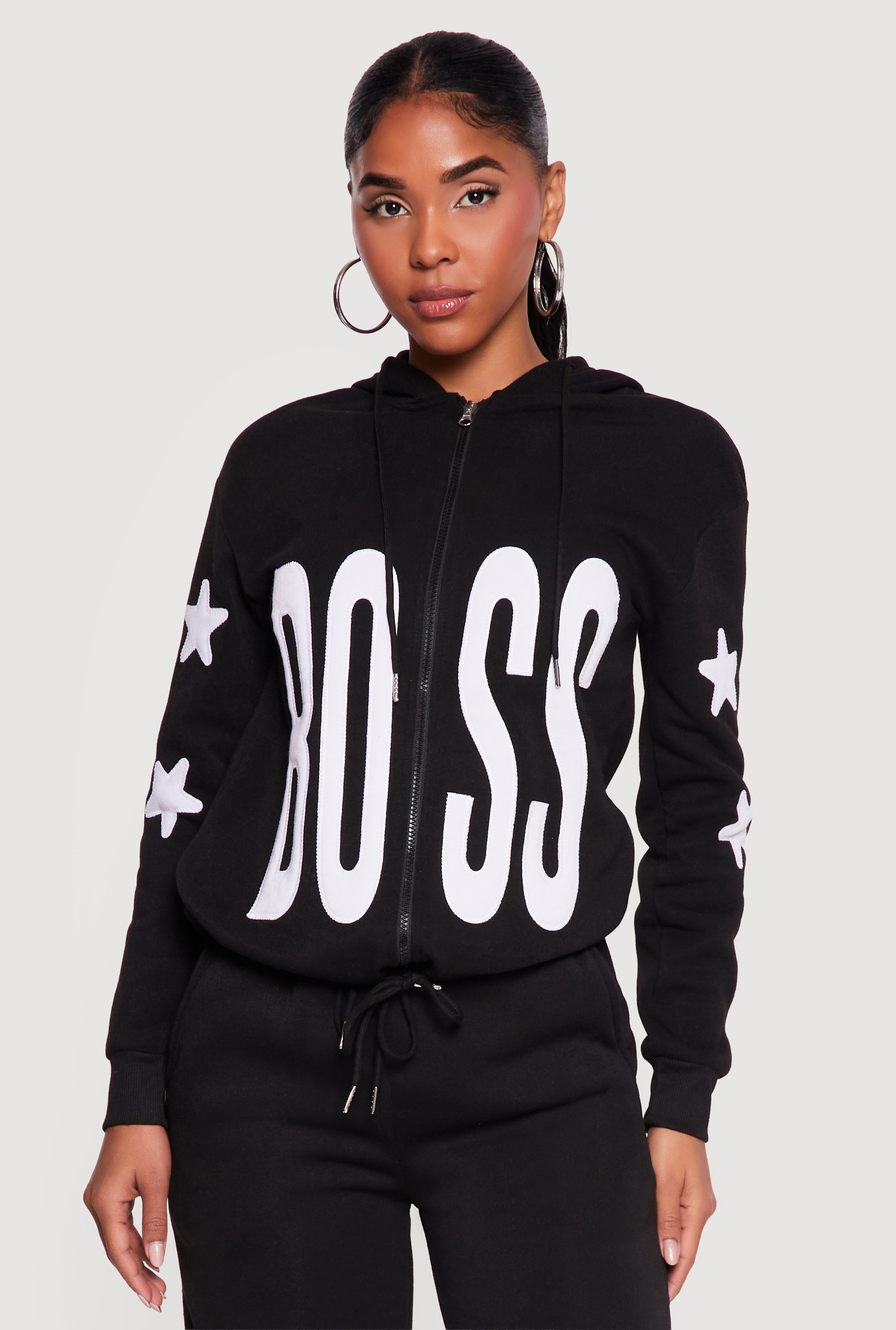 トップス FLAREUP Cut-out Hooded Zip-up Zip Up Hoodie With Graphic | Rainbow Shops