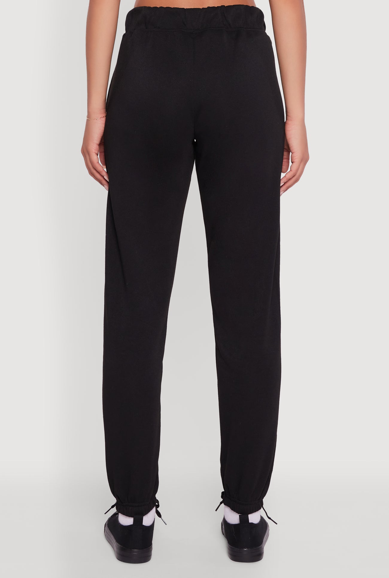 High Waisted Fleece Lined Sweatpants