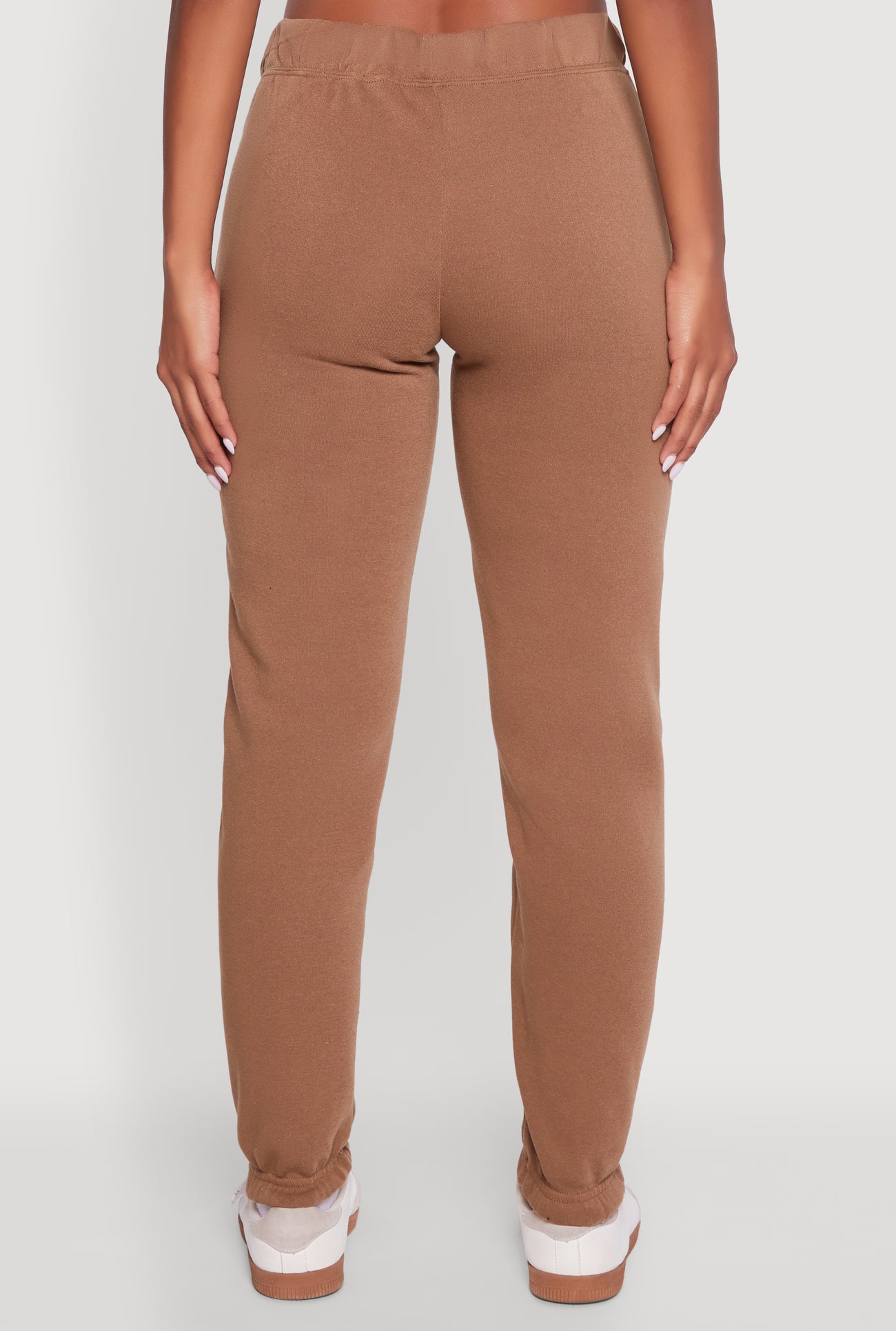 High Waisted Fleece Lined Sweatpants