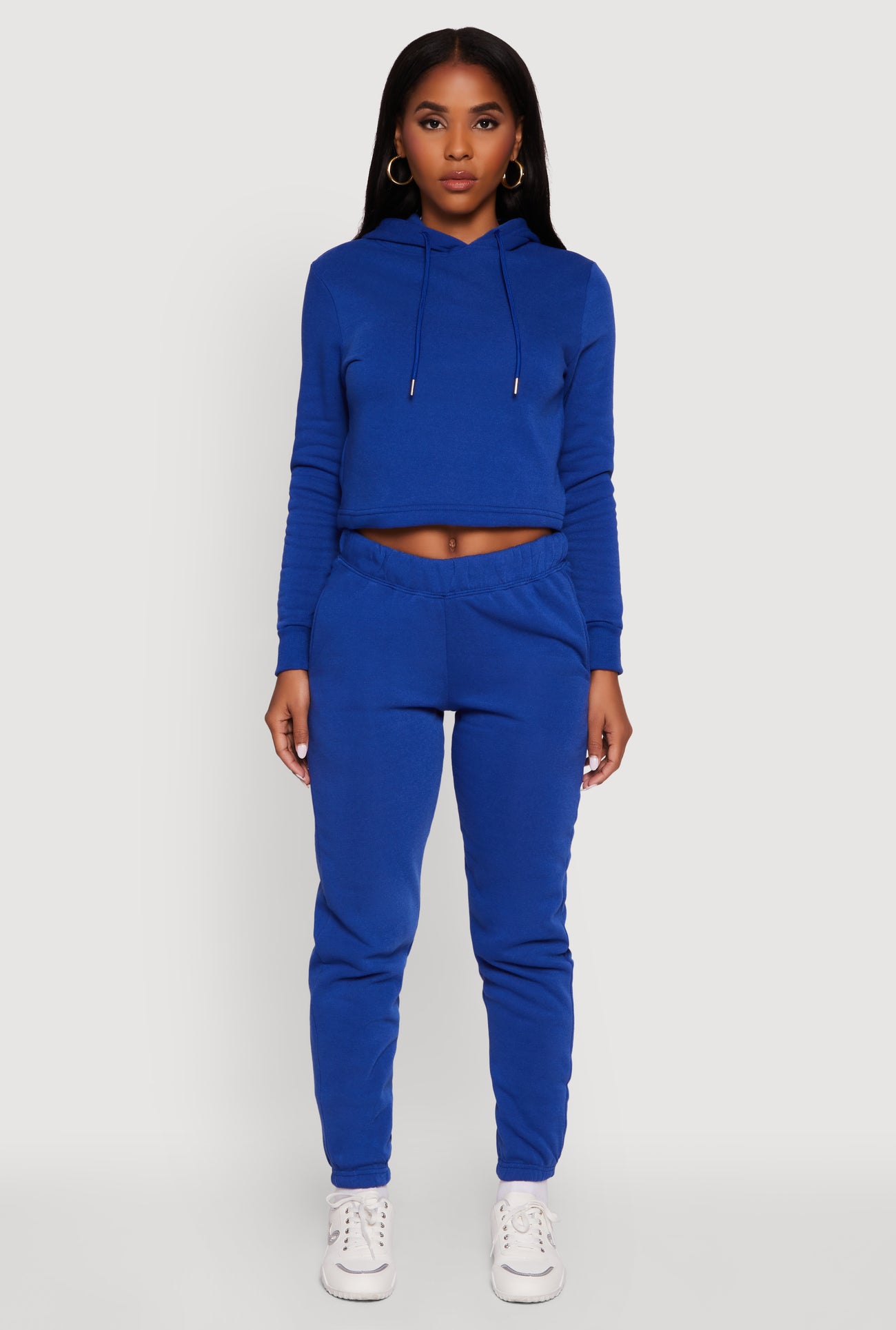 High Waisted Fleece Lined Sweatpants