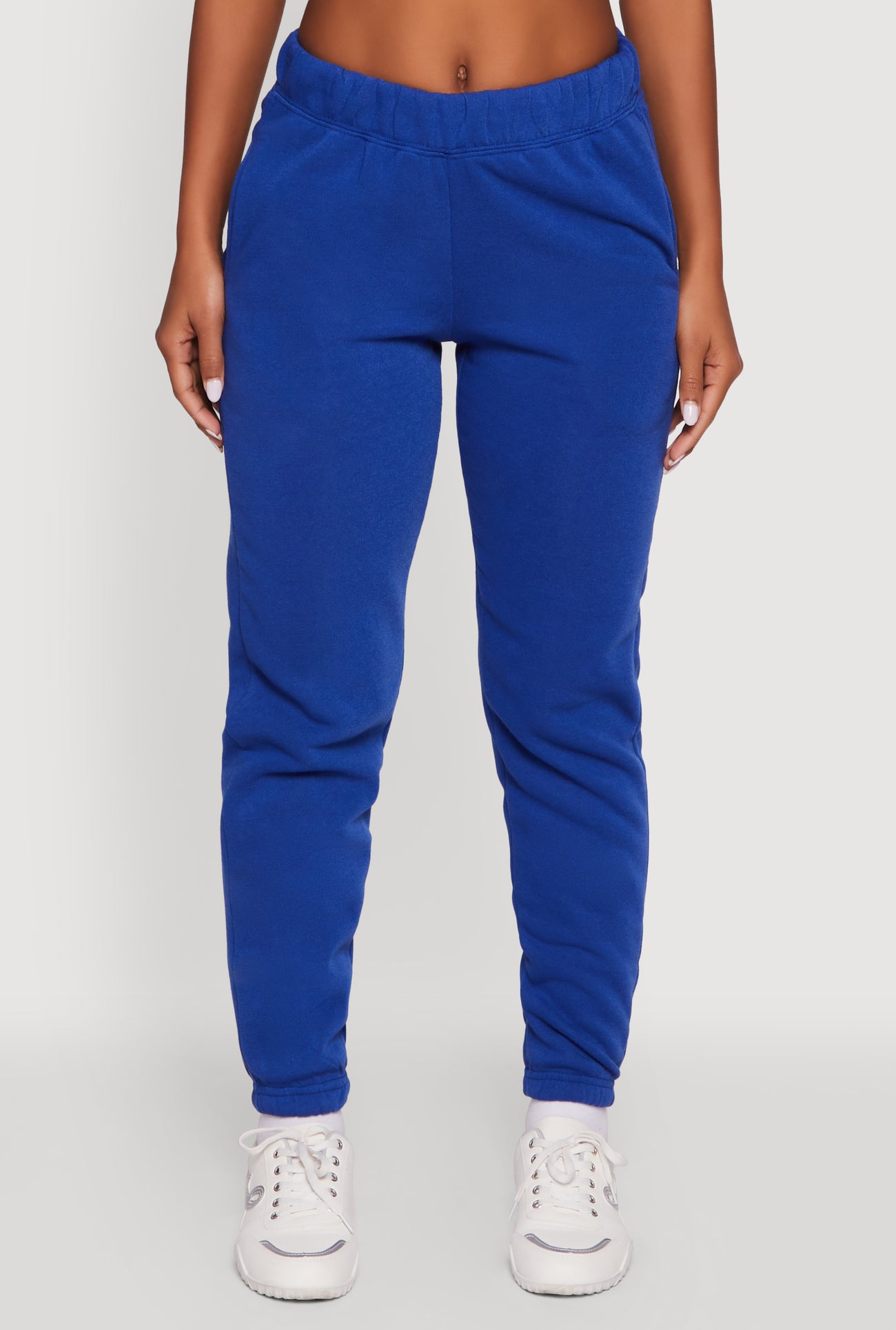 High Waisted Fleece Lined Sweatpants