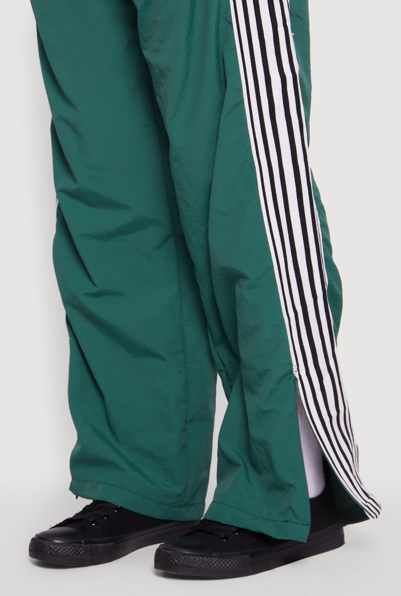 Side Striped Nylon Track Pants