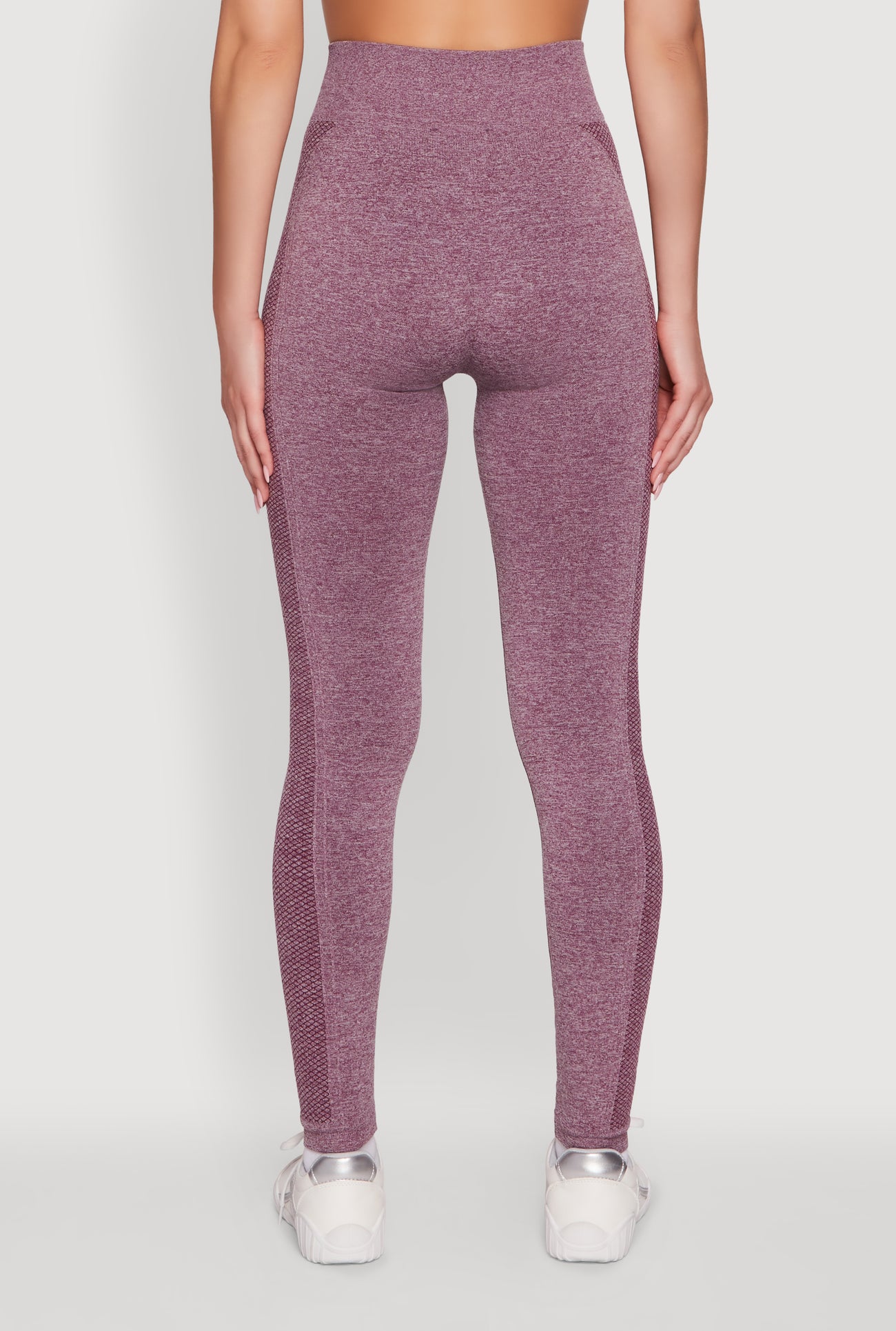 High Waisted Marled Seamless Leggings
