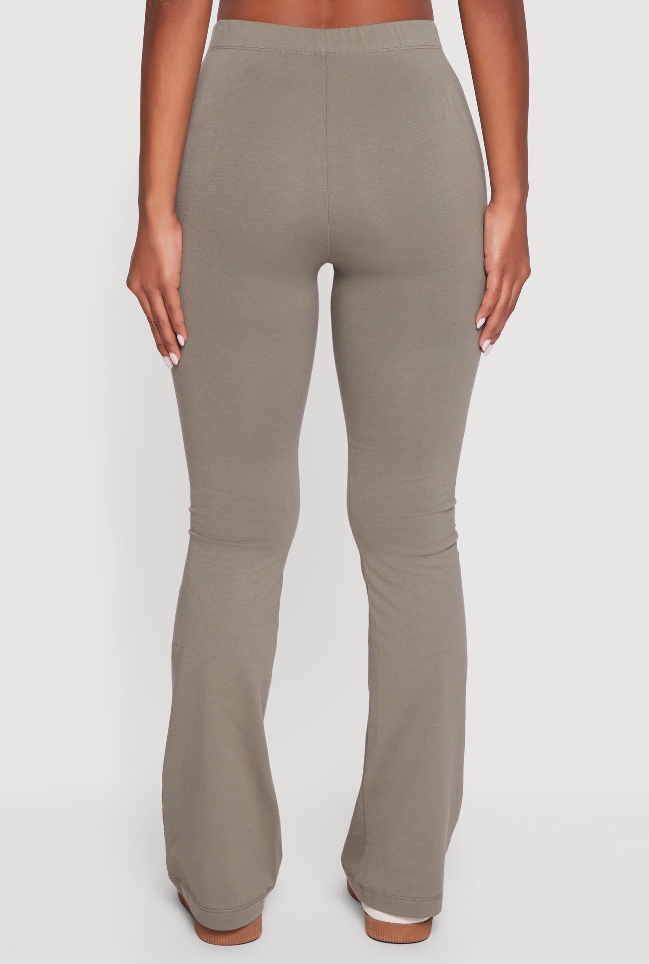 High Waisted Slim Bootcut Yoga Pants