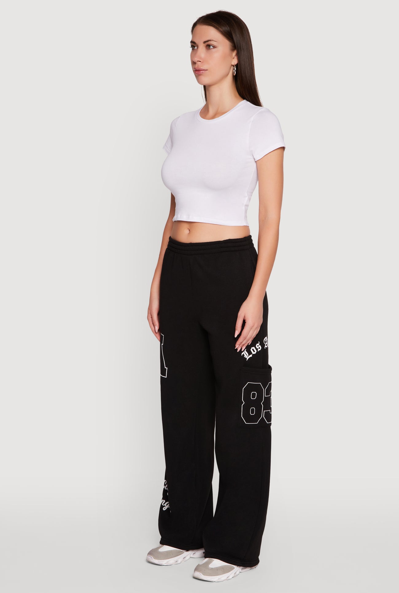 Los Angeles Graphic  Wide Leg Sweatpants
