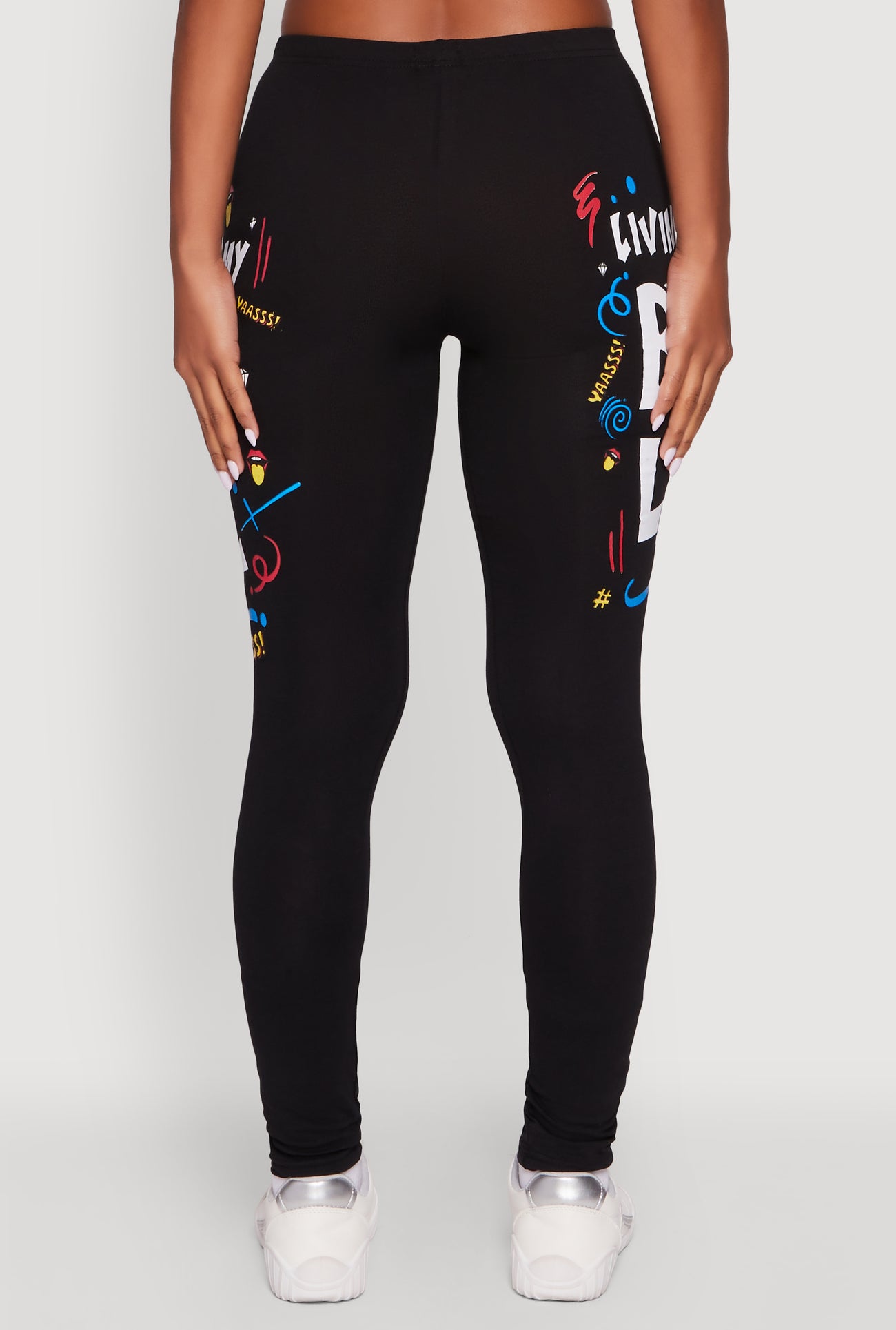 Living My Best Life Graphic Leggings