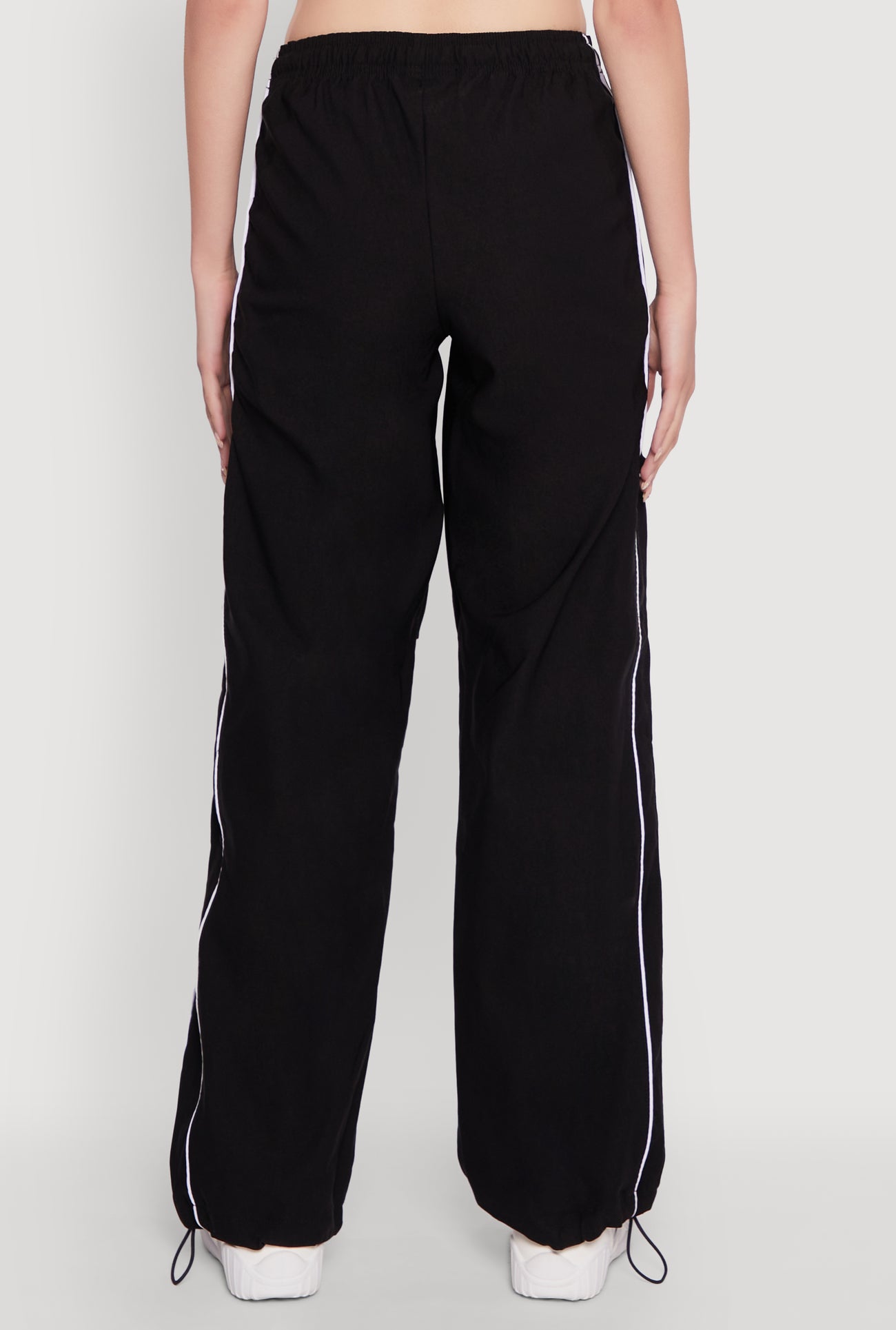 Hyper Stretch Contrast Piping Track Pants
