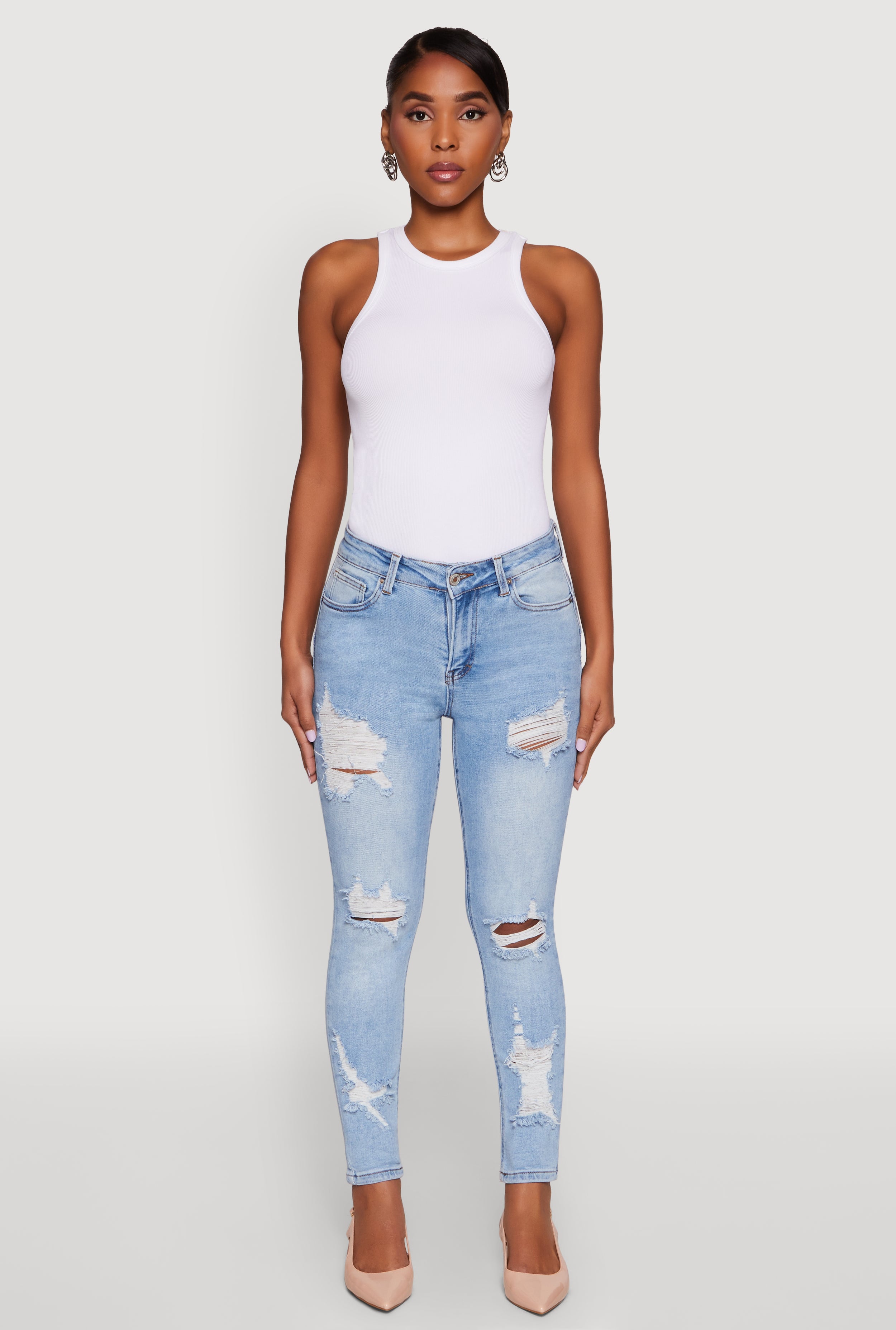 épine roll up jeans Freddy WR.UP Dark Blue Skinny Jeans + Yellow Stitching, low