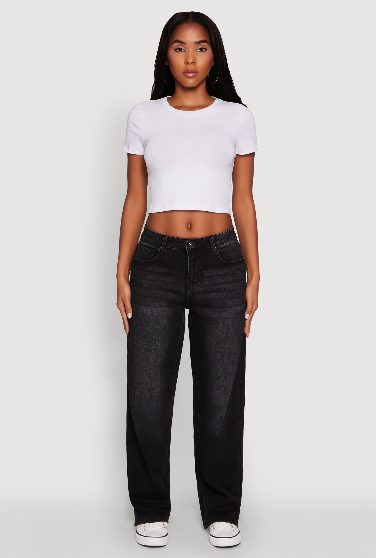 WAX Basic Straight Leg Jeans