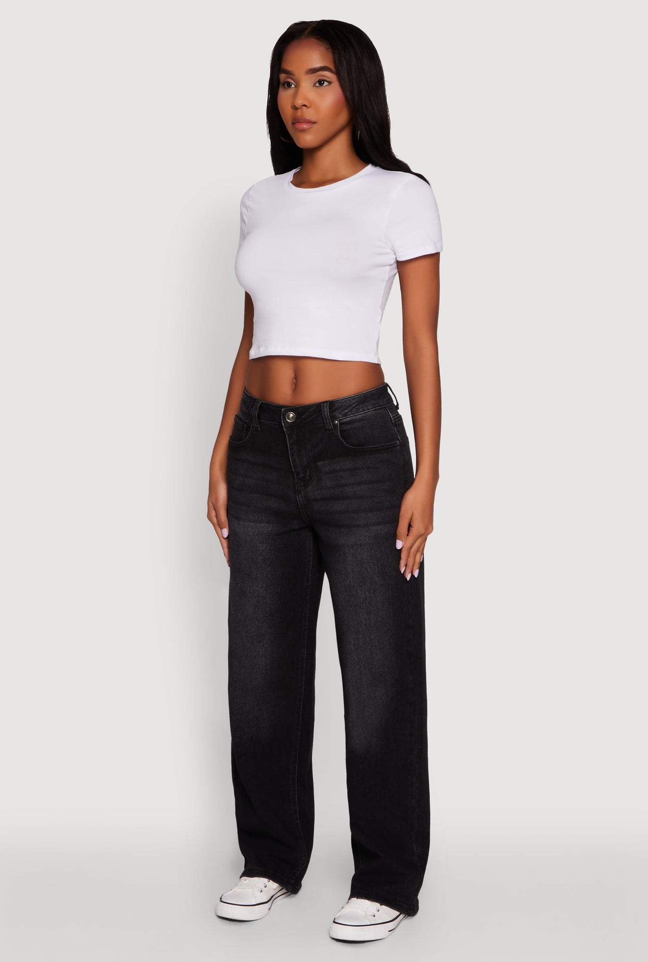 WAX Basic Straight Leg Jeans