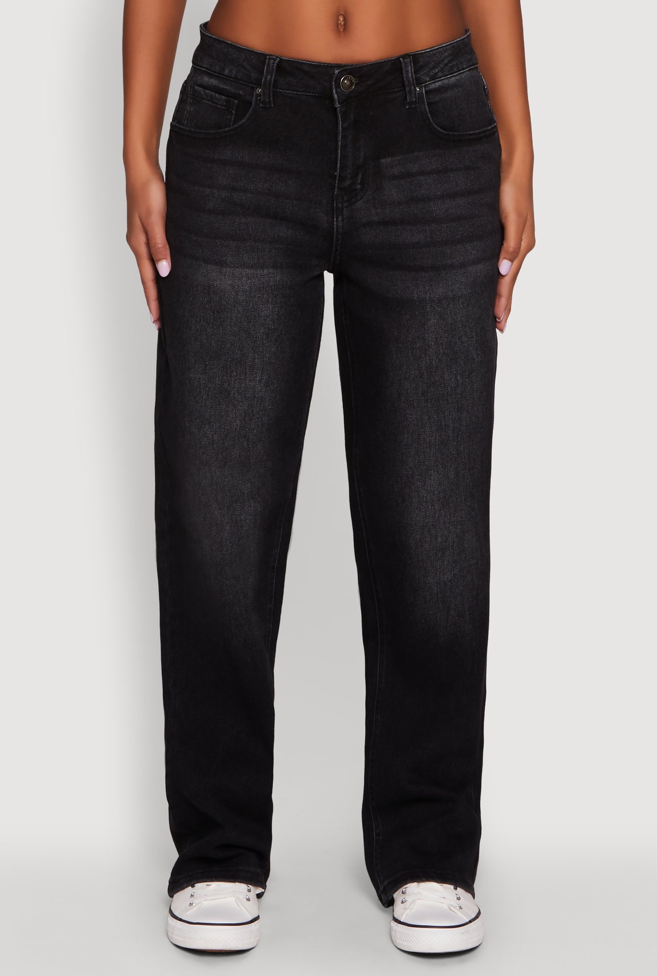 WAX Basic Straight Leg Jeans