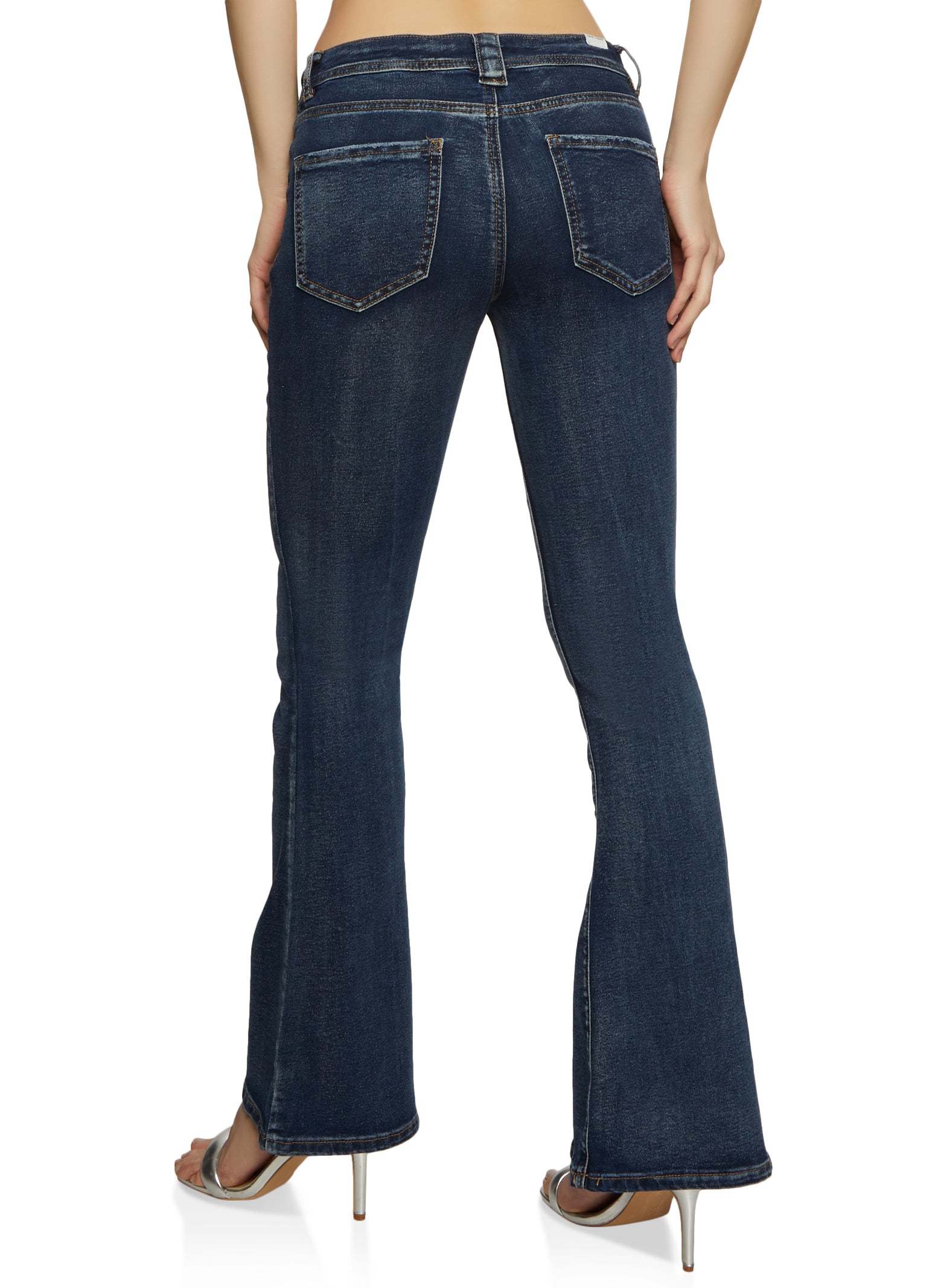 Almost Famous Low Rise Flare Jeans