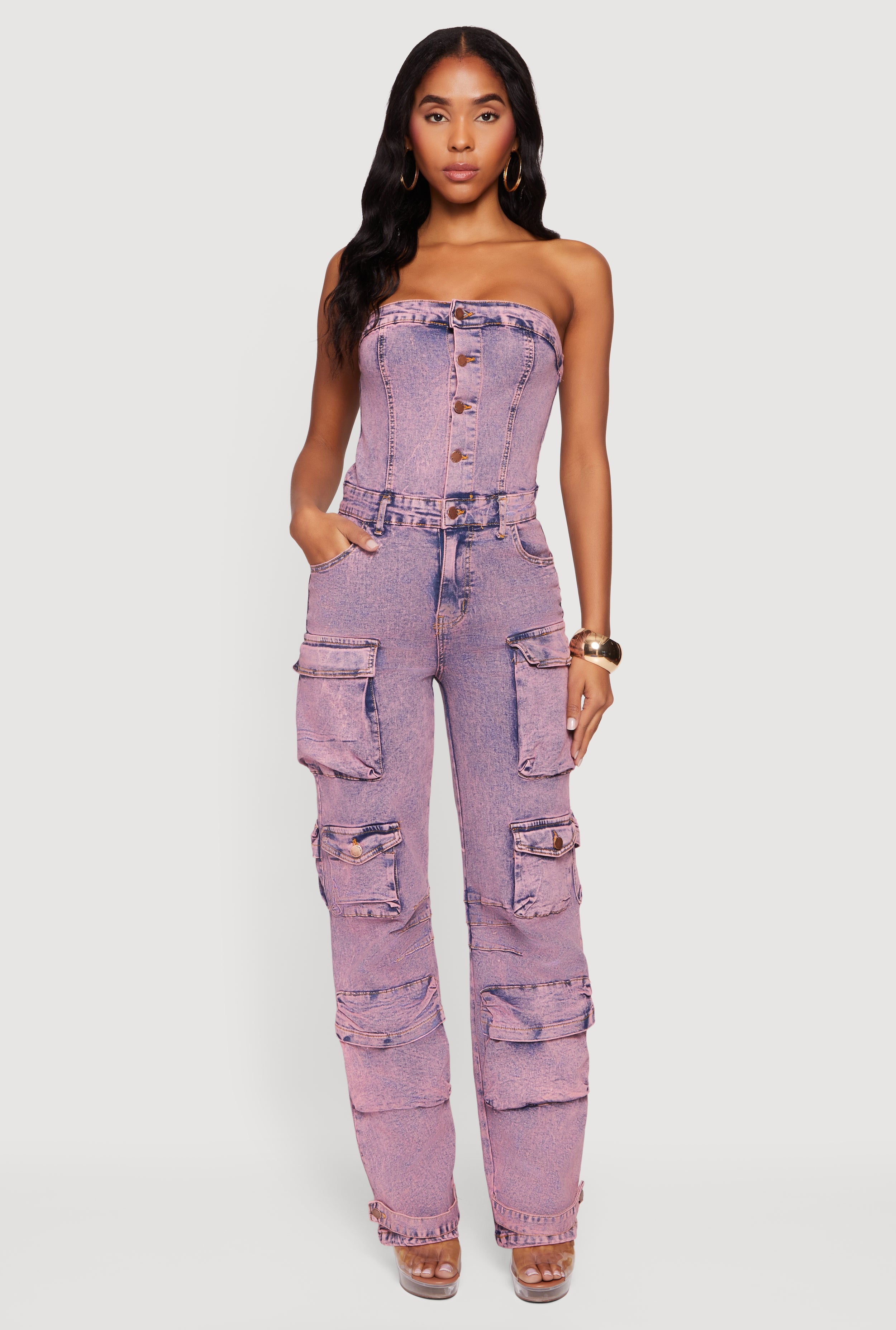 Strapless Jumpsuits | Rainbow Shops