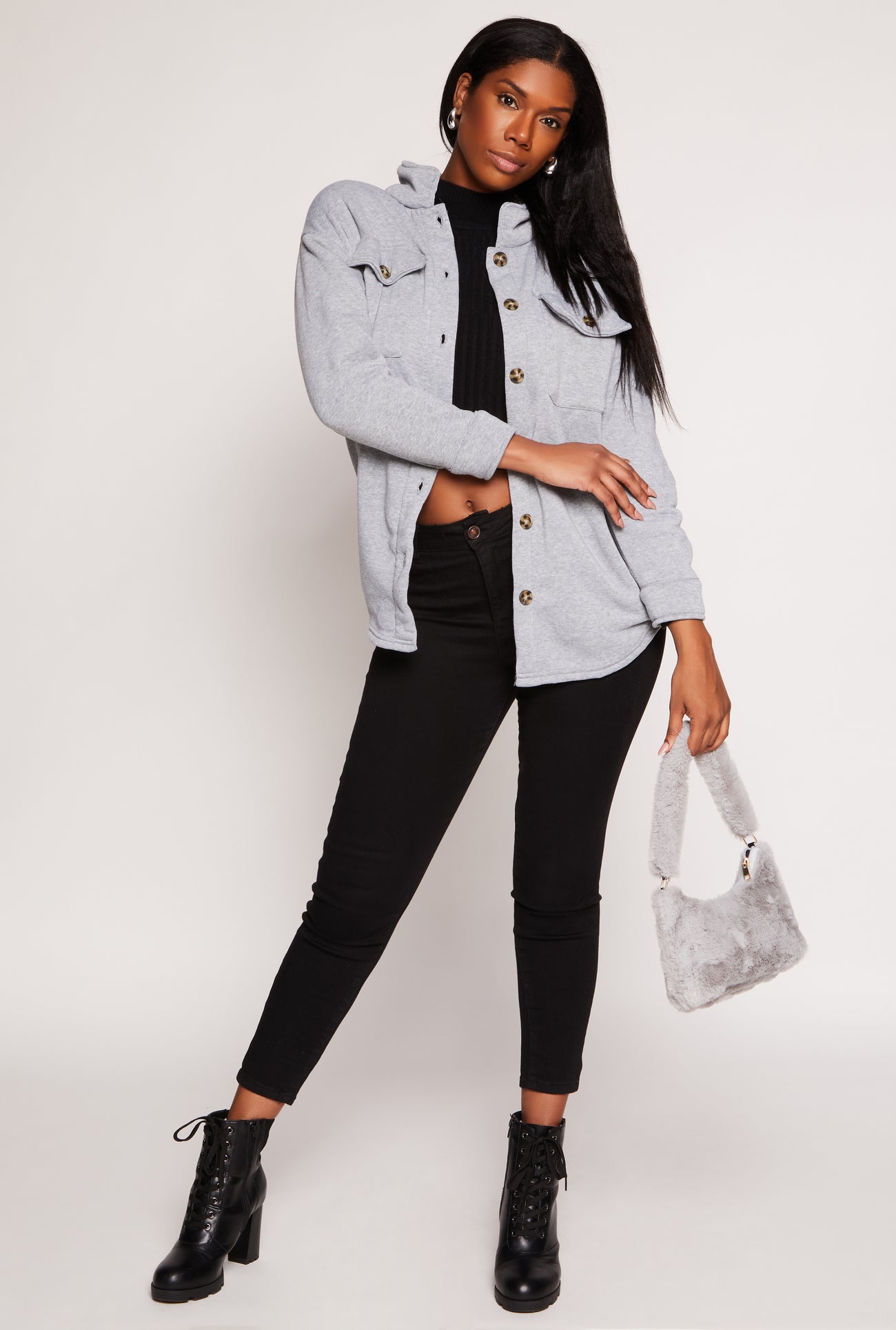 Sherpa Lined Shacket