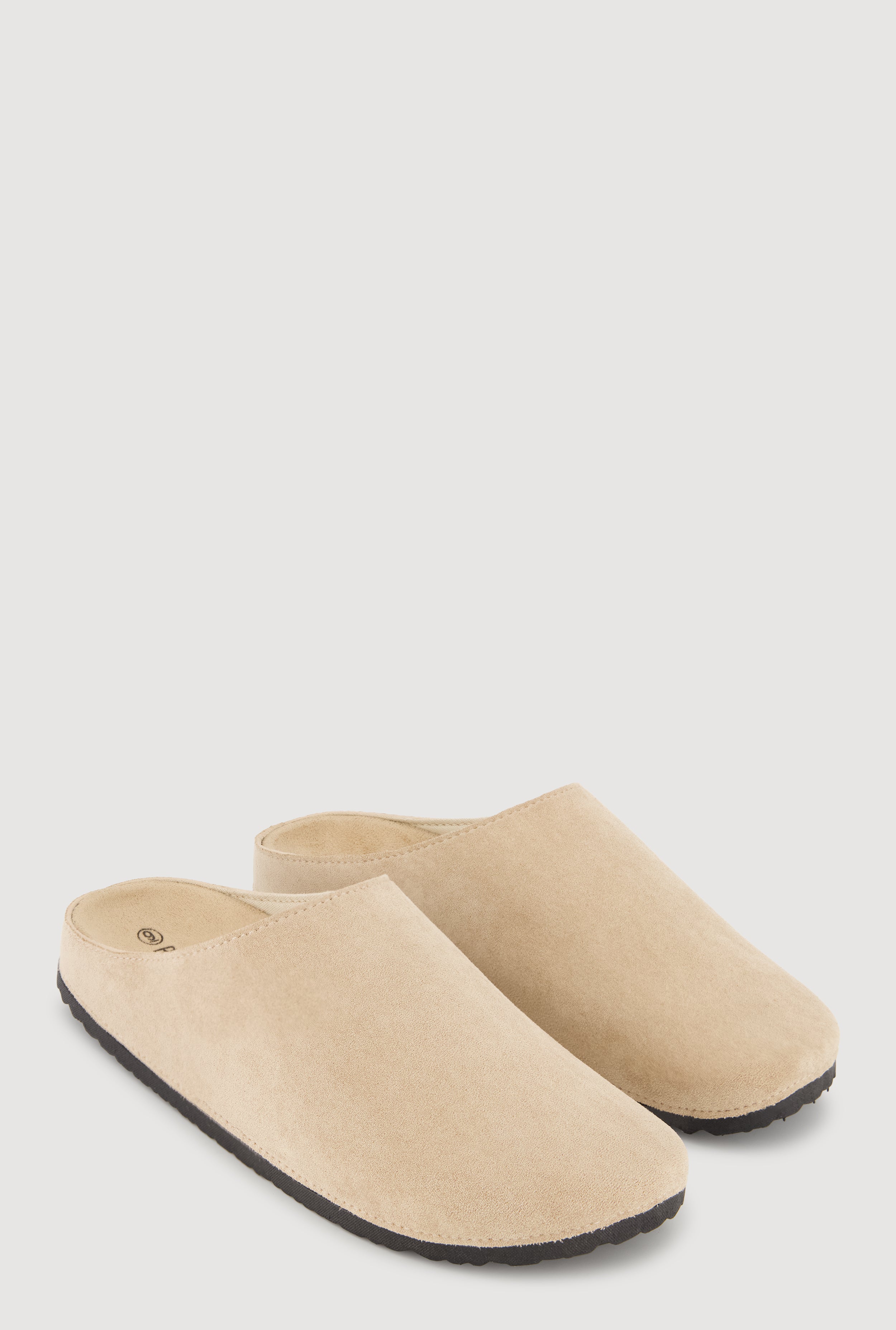Faux Suede Clogs