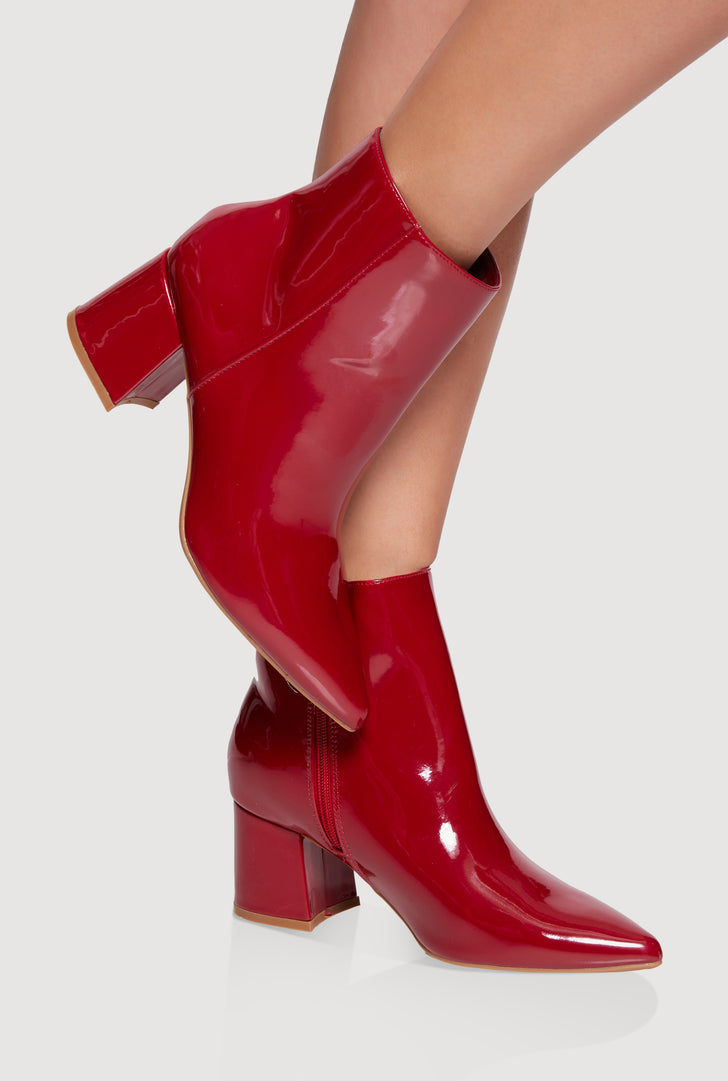 open lace back dress Dingo Women's High Cotton Boots, Red, 6.5 M