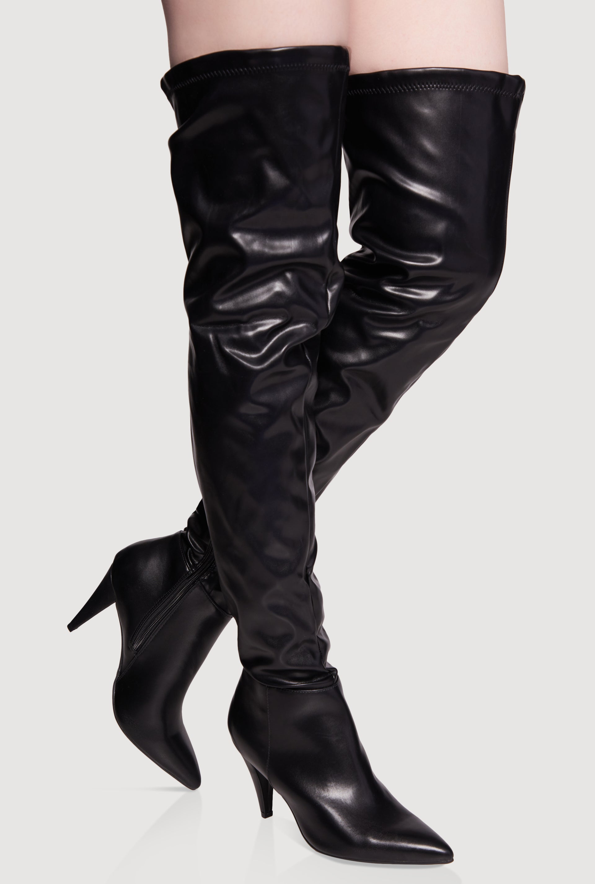 thigh high boots and bodycon dress thigh high and mini