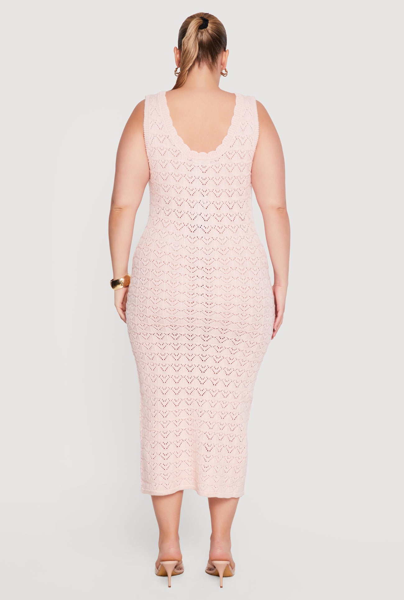 boden knit dress Embellished Knitted Dress-Black main image 0