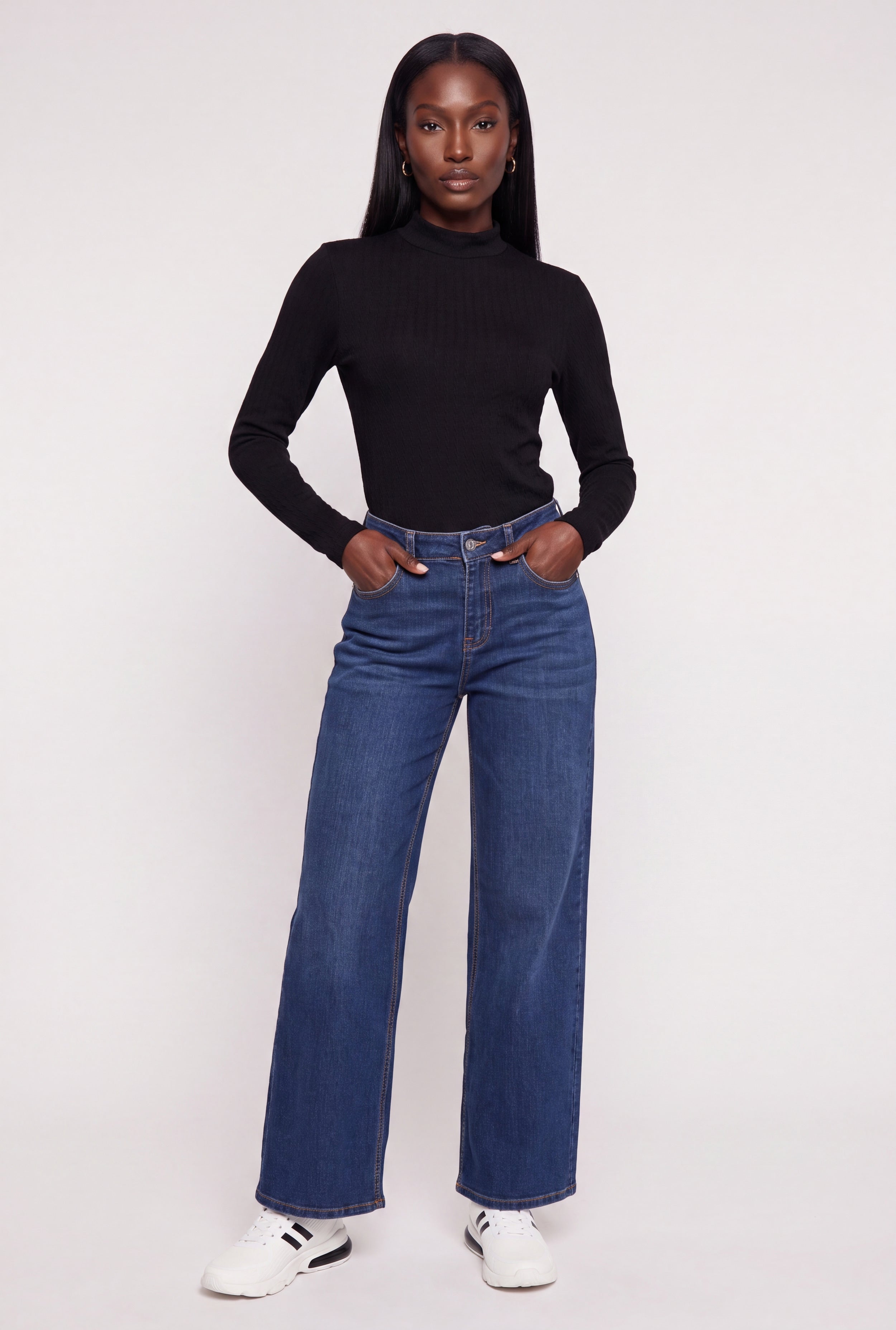 Womens Mock Neck Tops | Everyday Low Prices | Rainbow