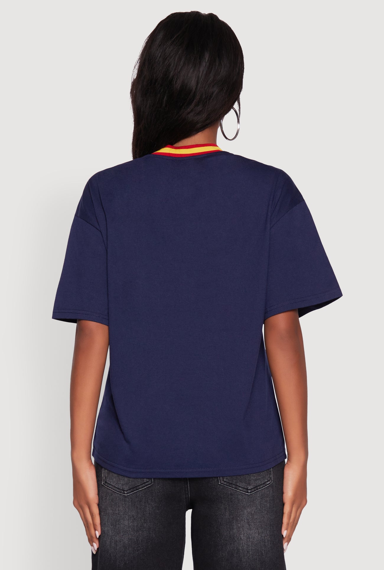 Chenille Graphic Football T-Shirt