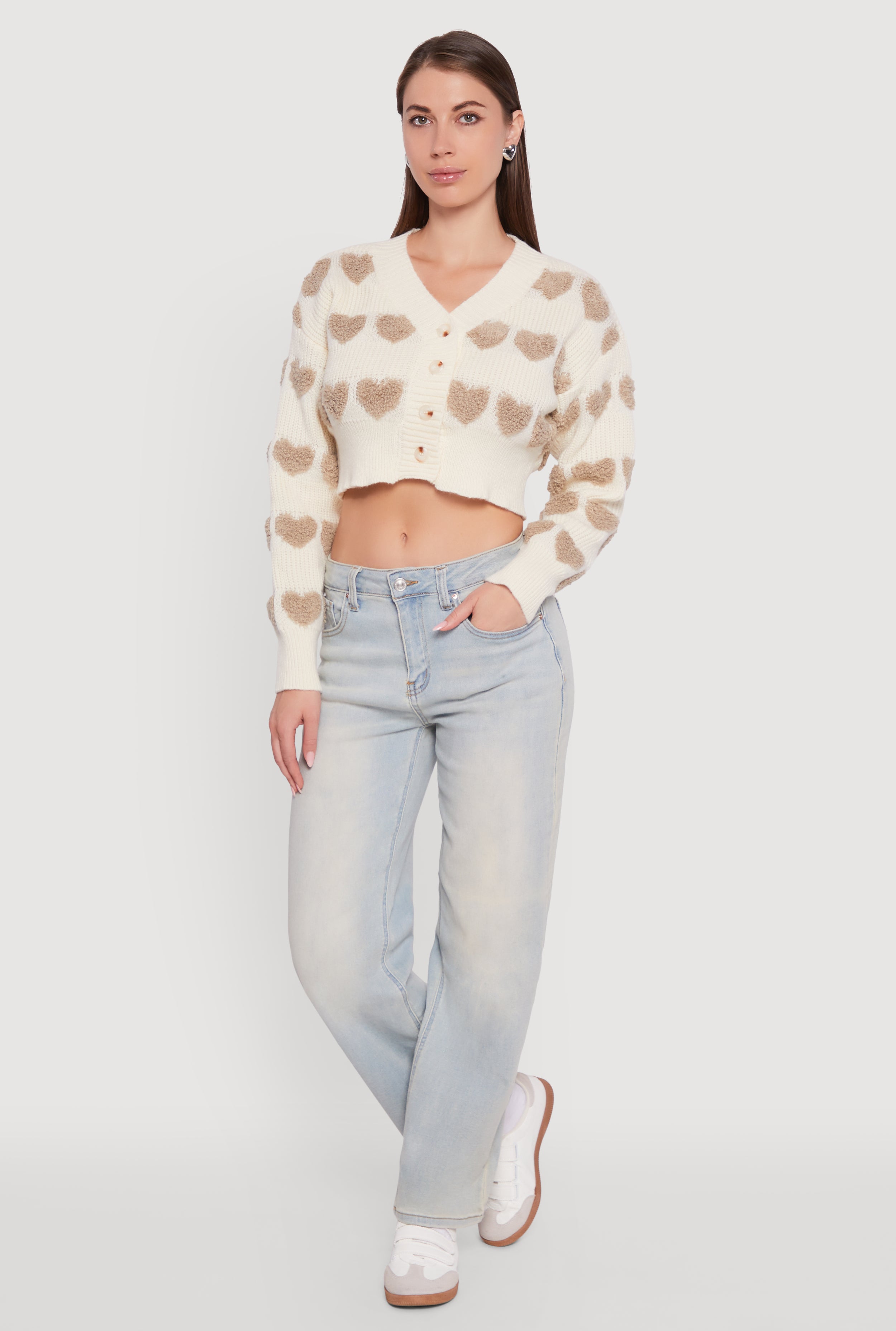 Sweater Crop Tops | Rainbow Shops