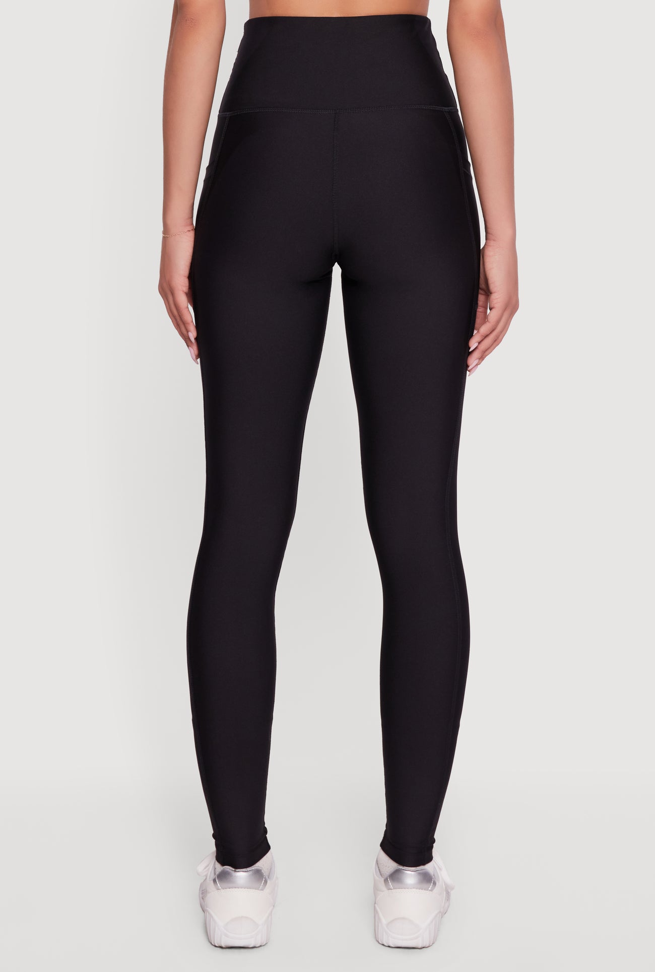 High Waisted Drawstring Leggings with Pockets