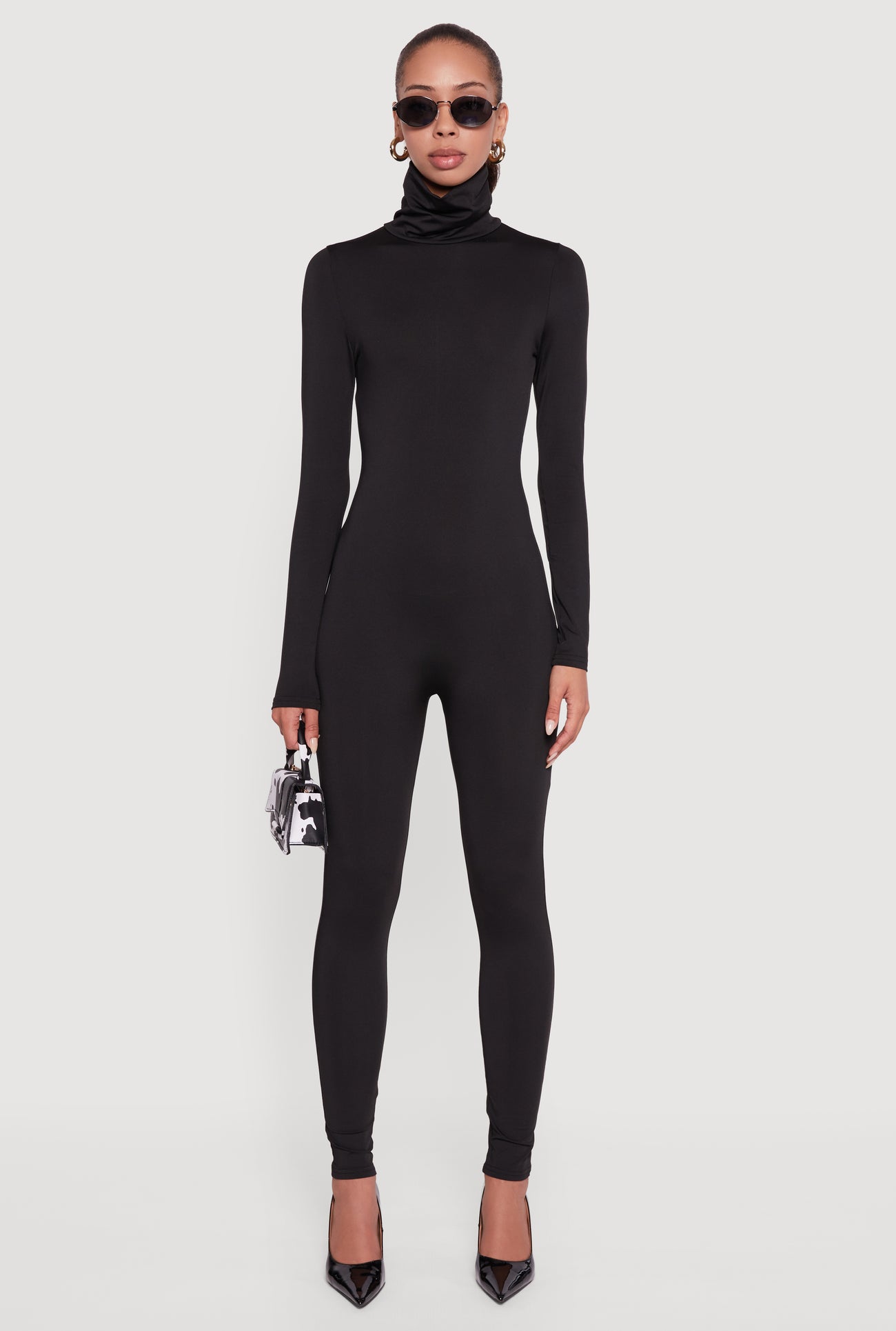 Long Sleeve Turtleneck Catsuit