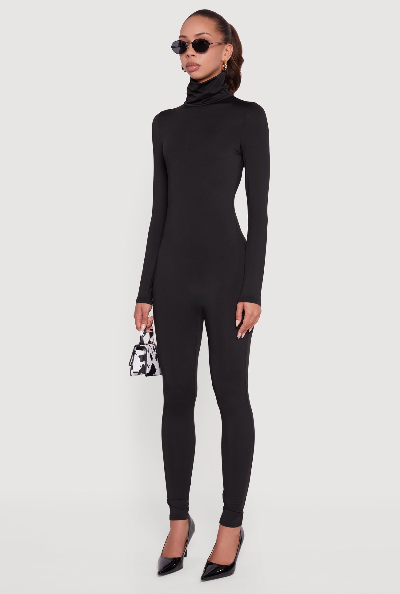 Long Sleeve Turtleneck Catsuit