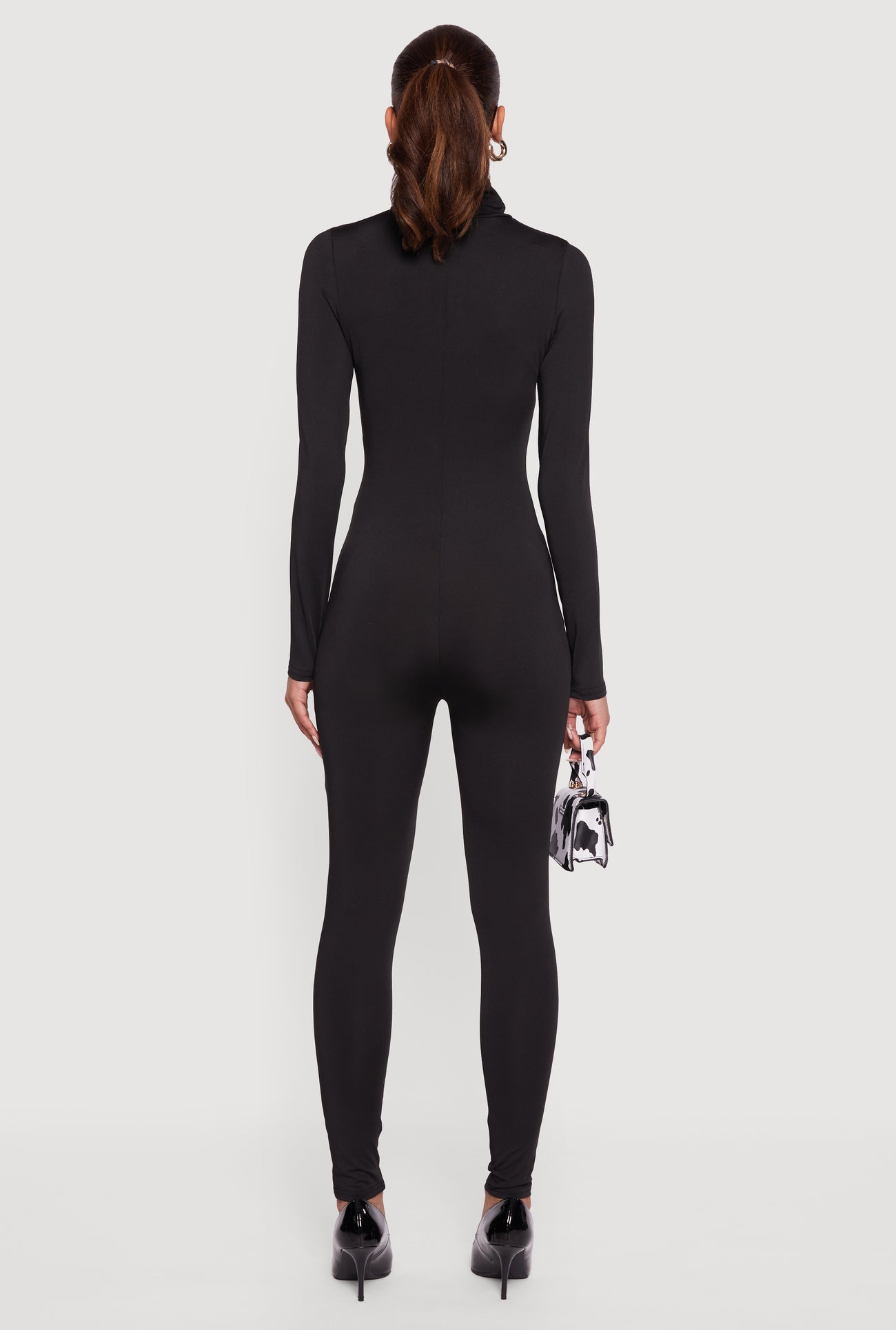 Long Sleeve Turtleneck Catsuit