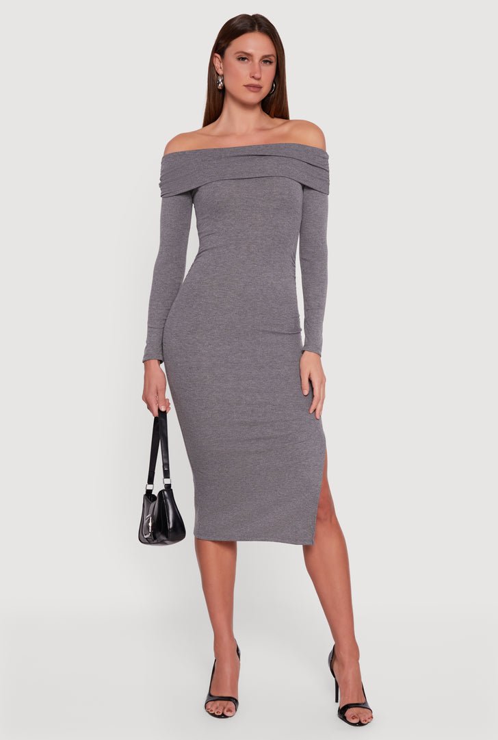 Grey Bodycon Dresses | Everyday Low Prices | Rainbow