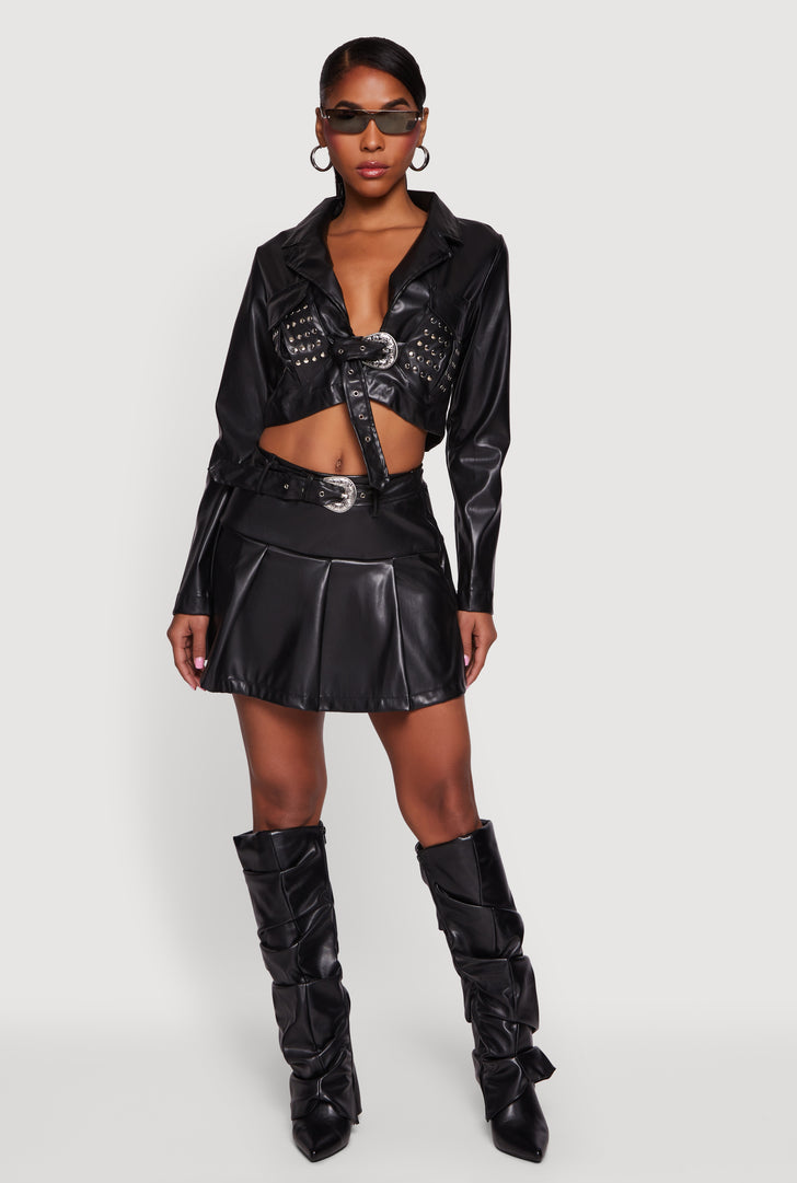 Womens Leather Skirts| Everyday Low Prices | Rainbow Womens Leather Skirts| Everyday Low Prices | Rainbow