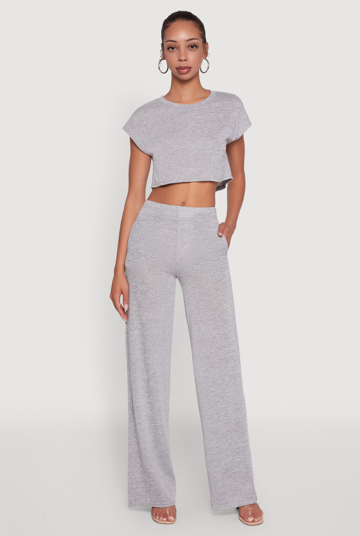 Daisy Pull On Wide Leg Pants