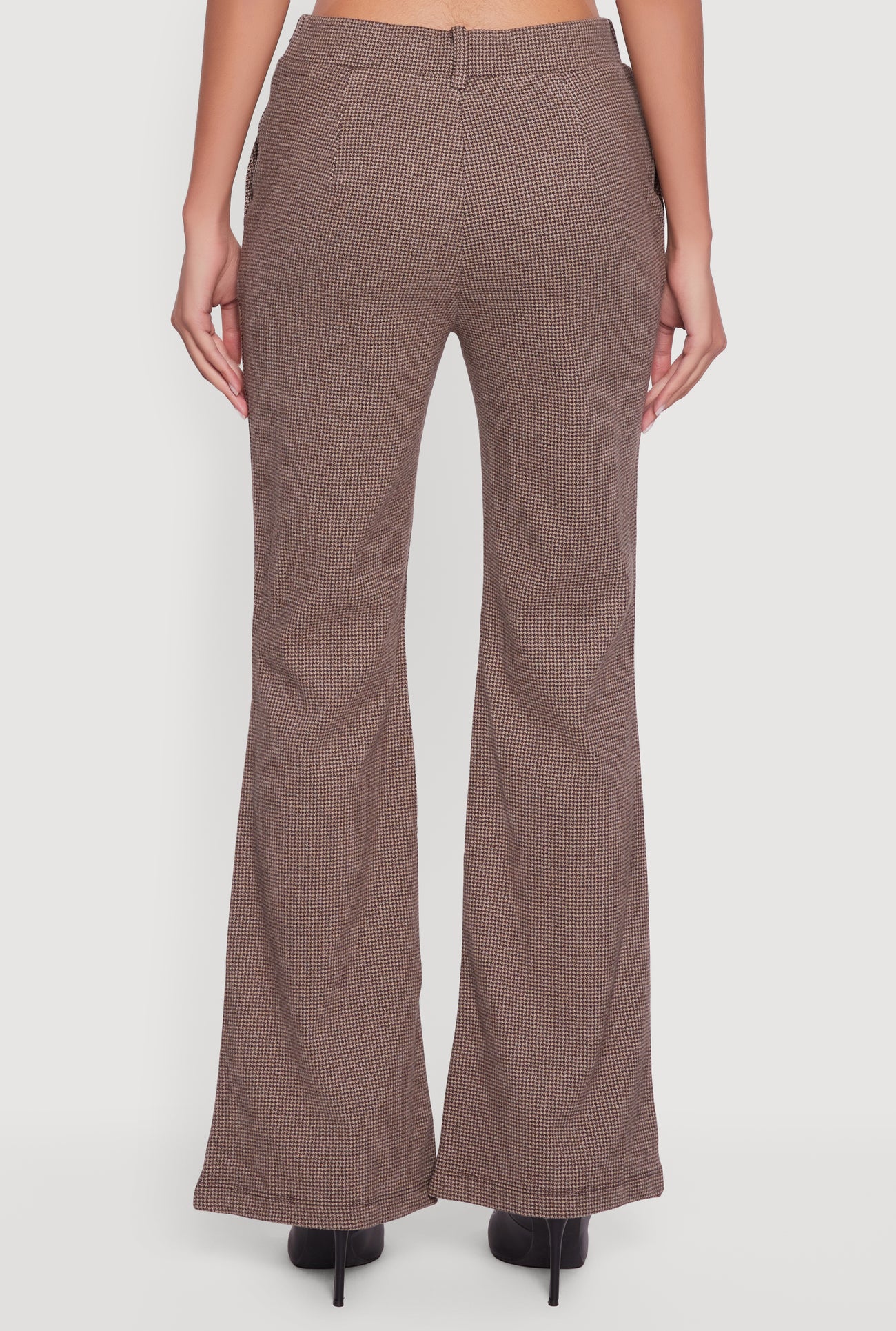 womens flare leg dress pants Flare Leg Cotton Bi-Stretch Pants